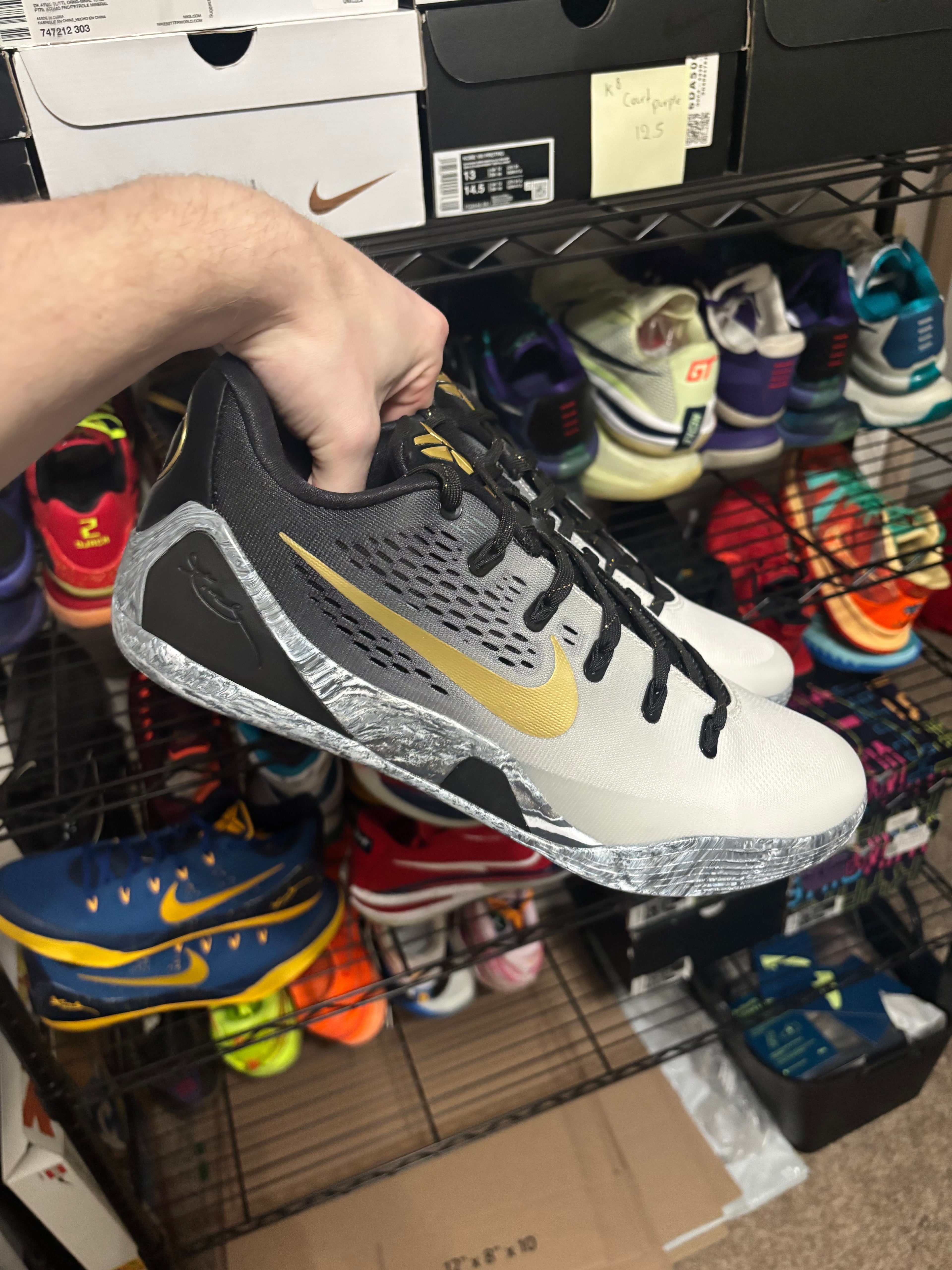 Size 13.5 - Nike Kobe 9 Protro Mambacita