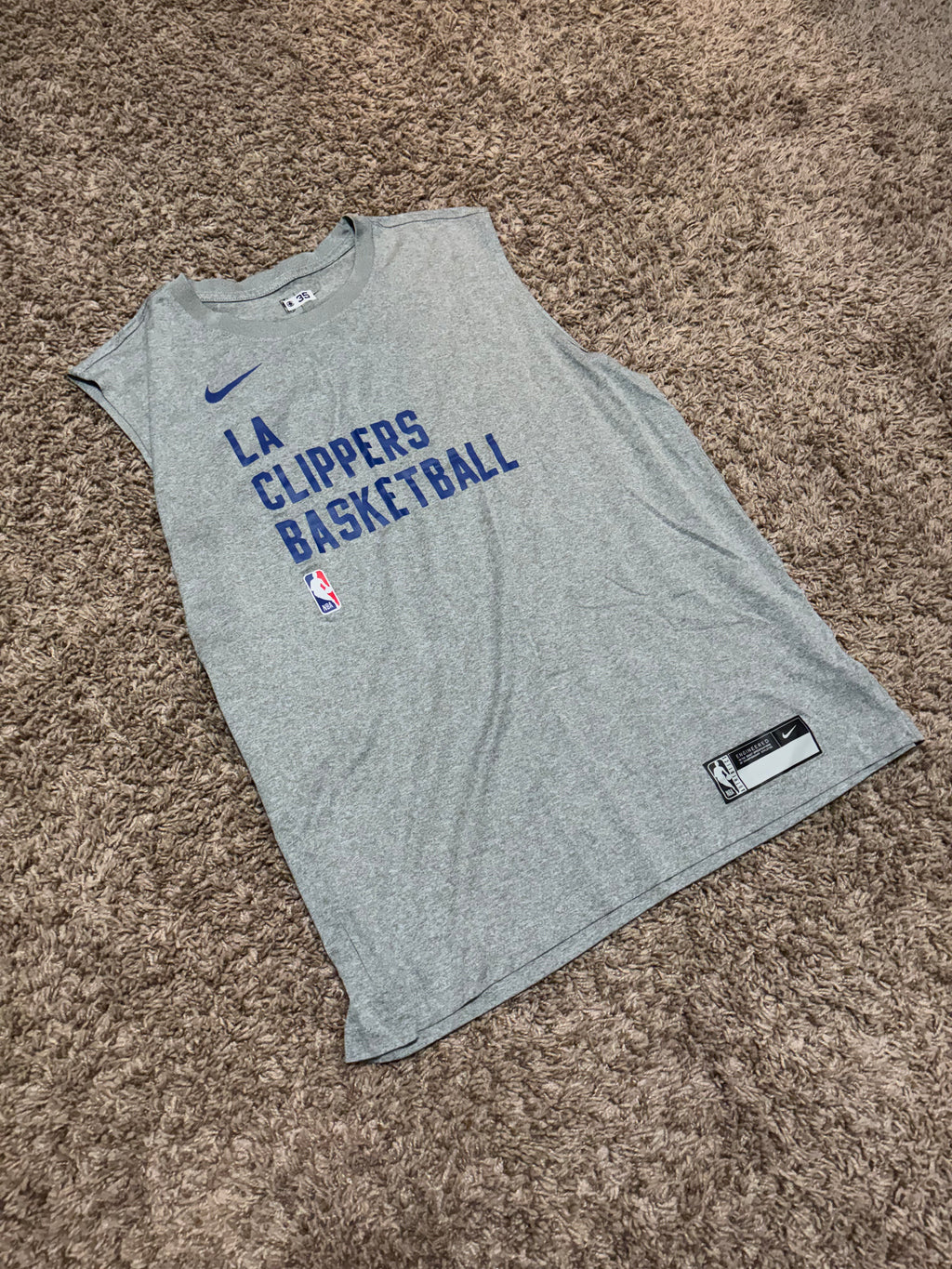 Size L - Los Angeles Clippers Compression Tank