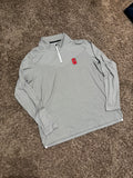 Size L - Georgia Golf Dri-Fit Quarterzip