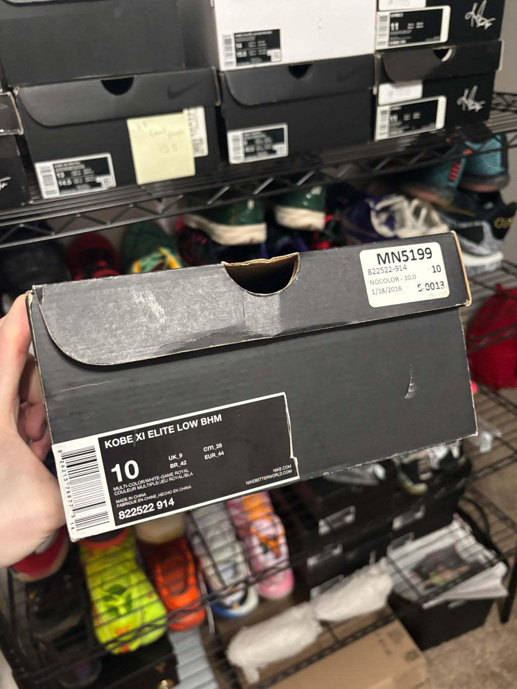 Size 10 - Nike Kobe 11 Elite BHM