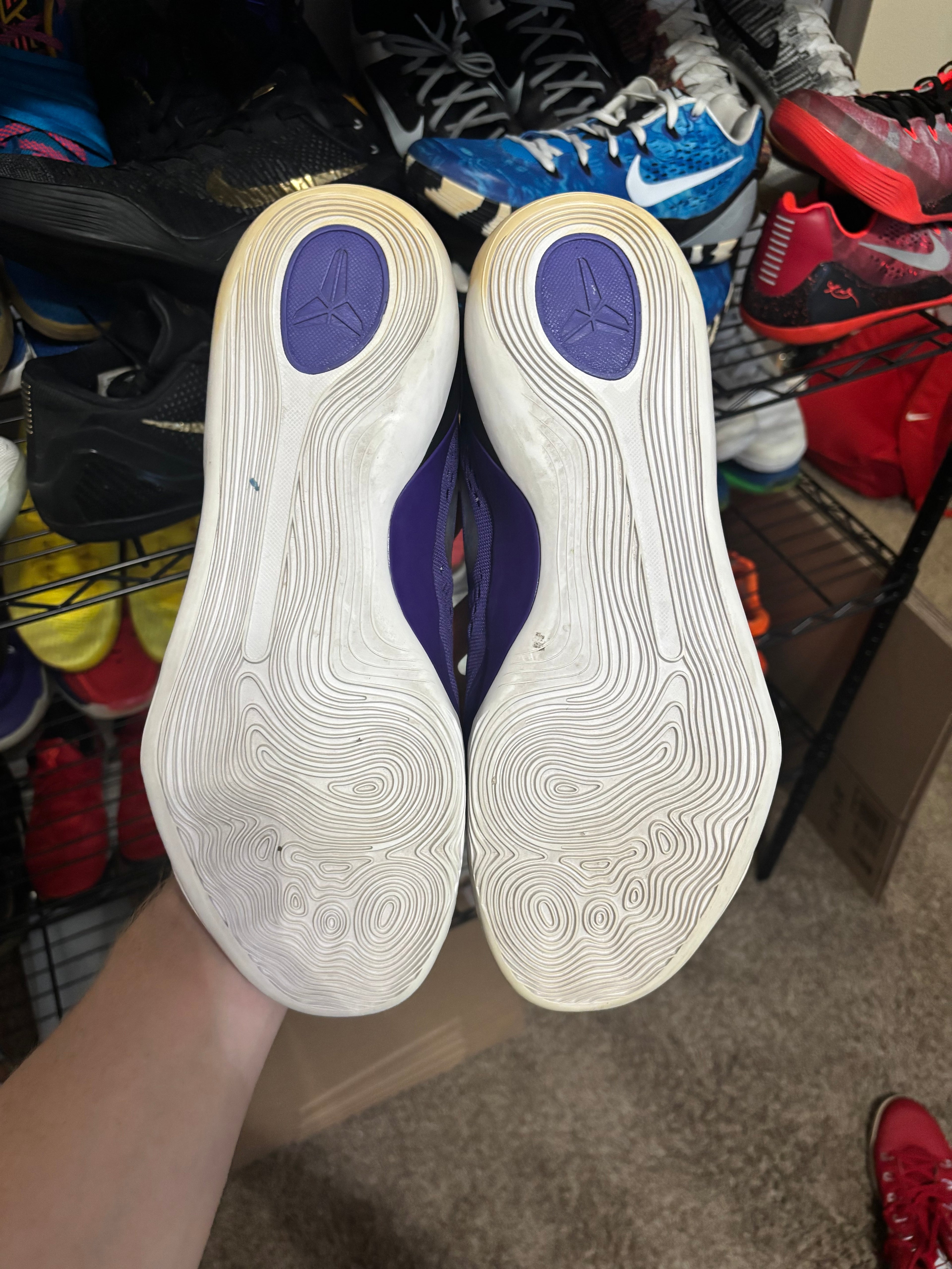 Size 13 - Nike Kobe 9 TB Purple