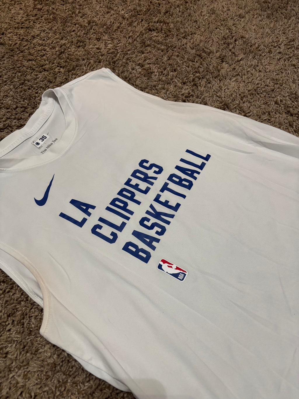 Size L - Los Angeles Clippers Compression Tank