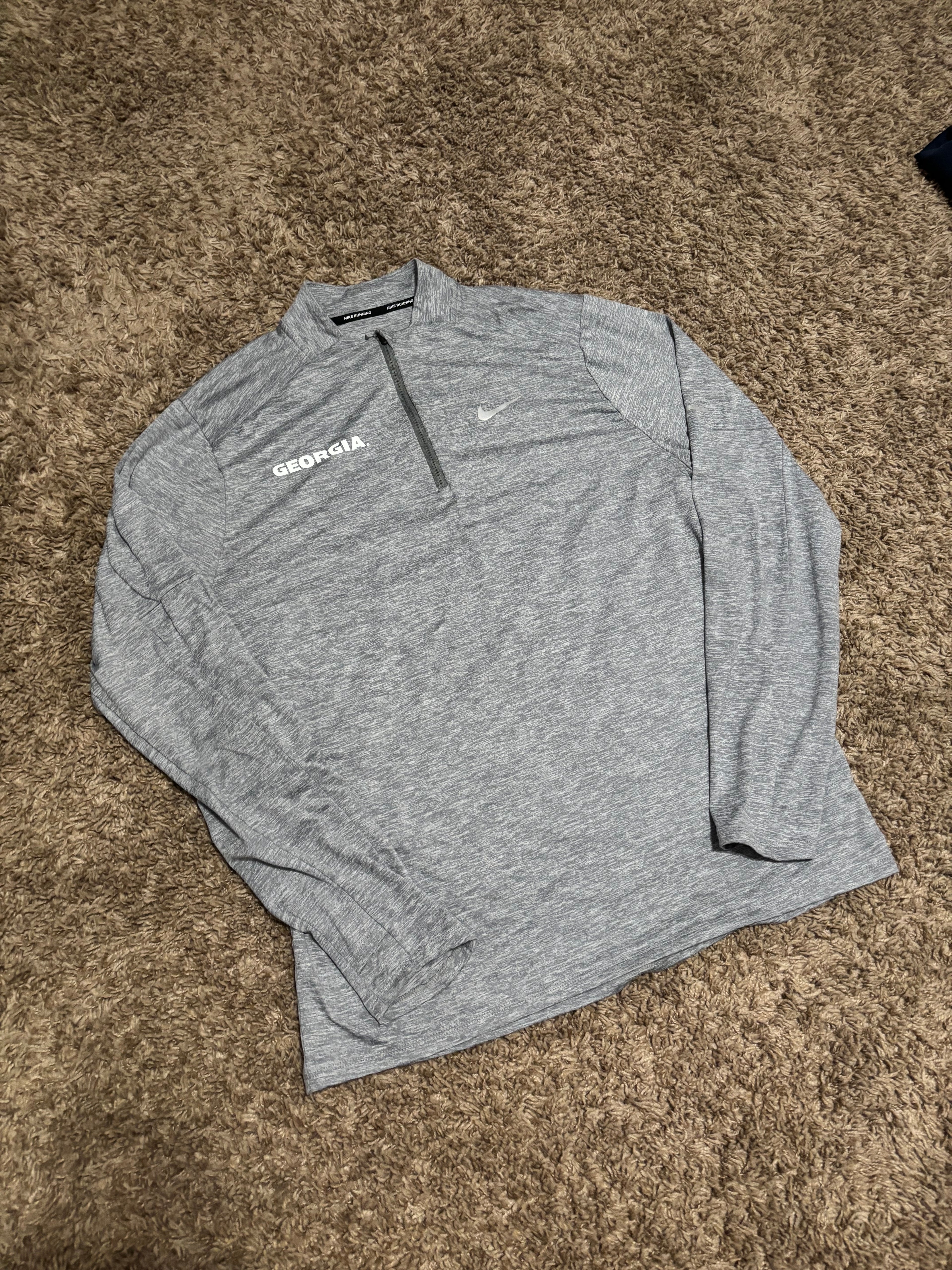 Size L - Georgia Dri-Fit Quarterzip