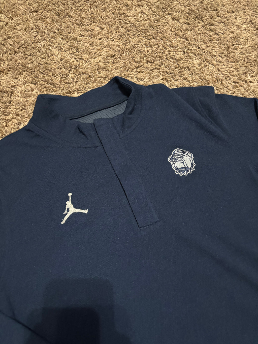 Size S - Georgetown Basketball Dri-Fit Long Sleeve