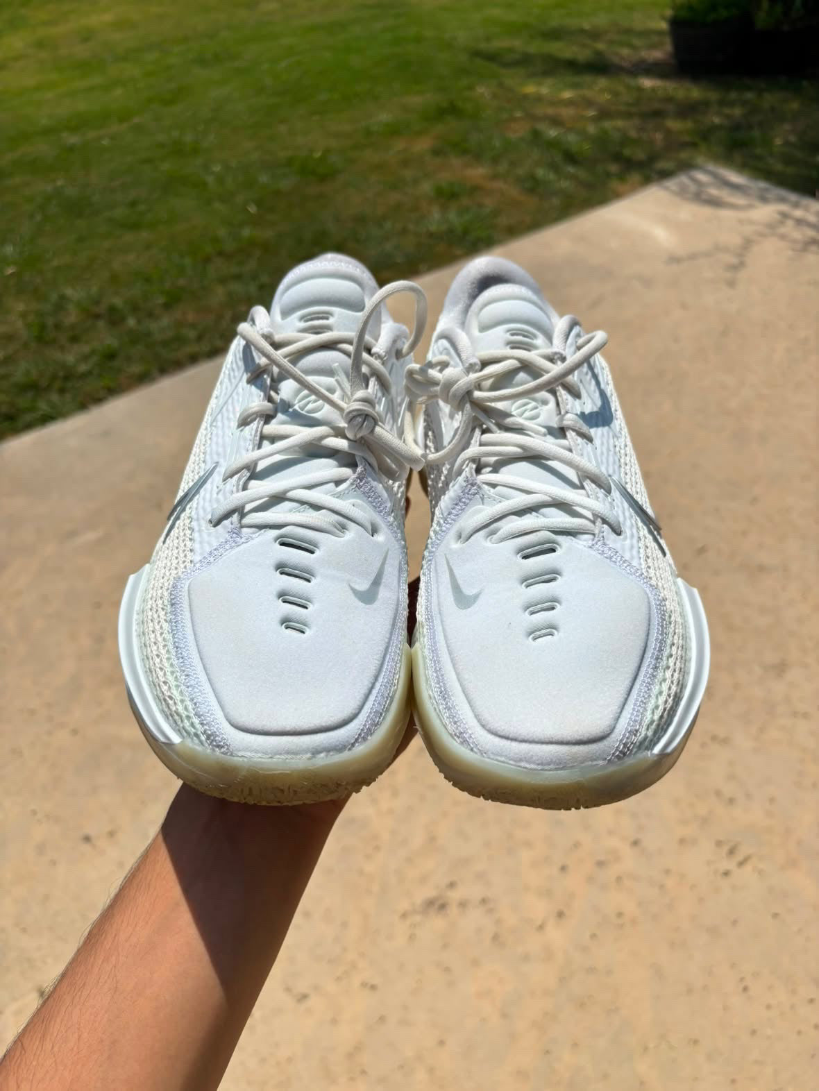 Size 12 - Nike GT Cut White Chrome