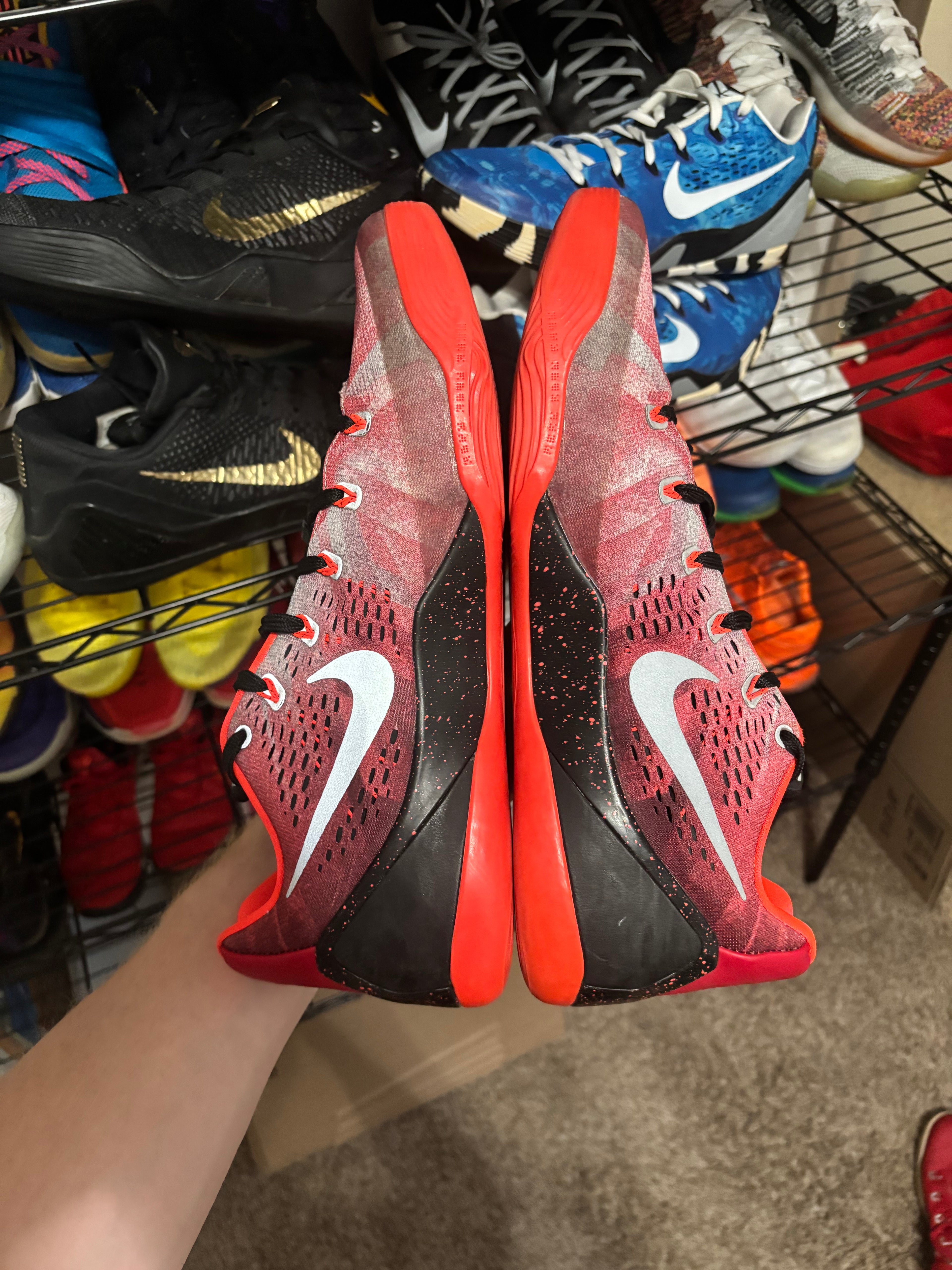 Size 13 - Nike Kobe 9 Gym Red