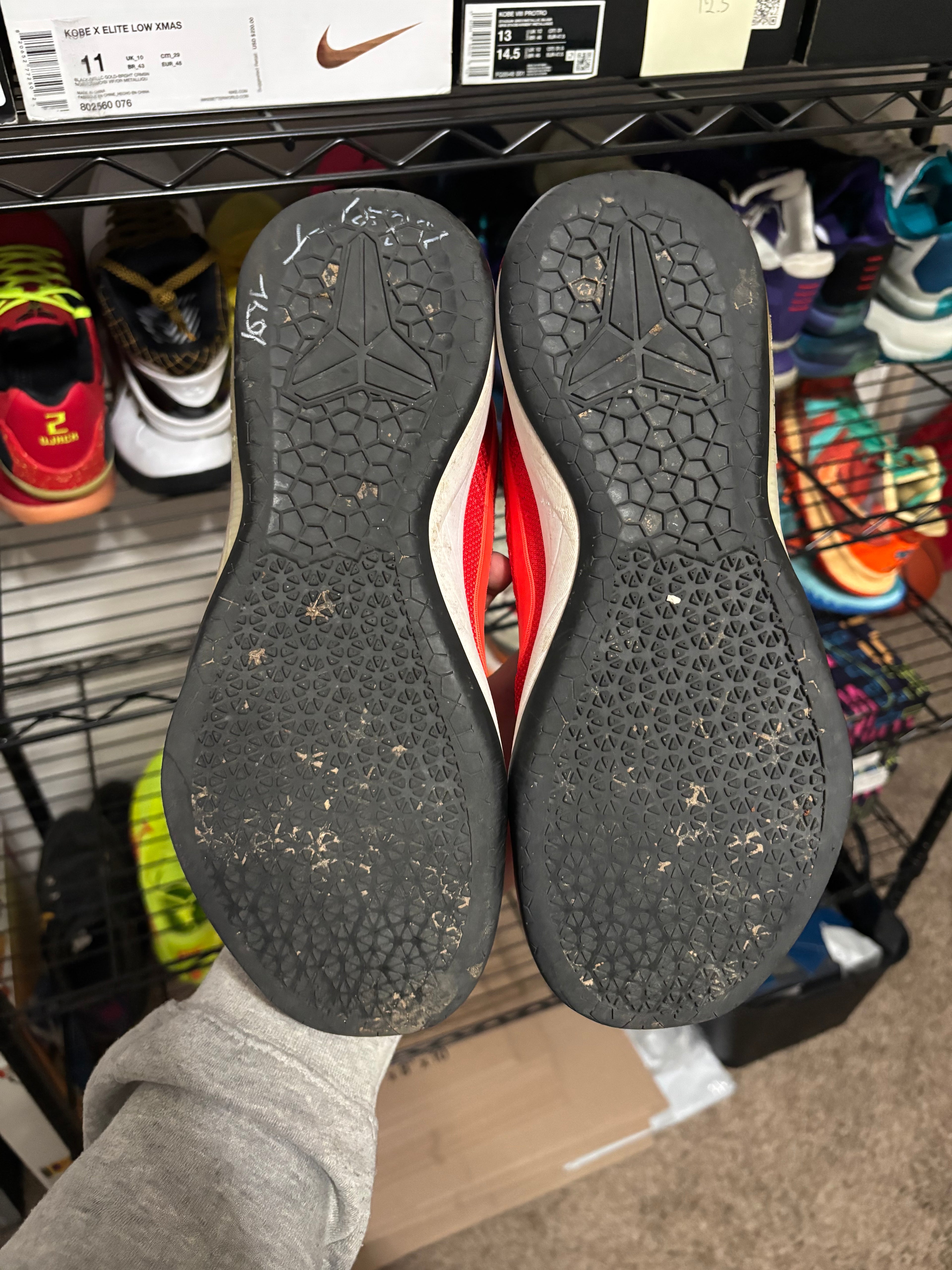 Size 10 - Nike Kobe AD University Red