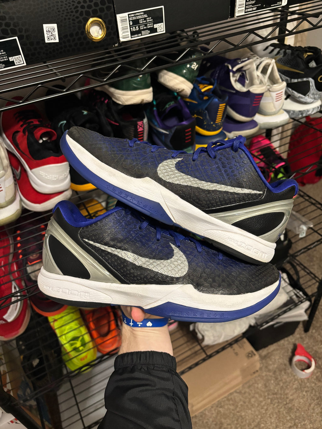 Size 10 - Nike Kobe 6 Purple Gradient