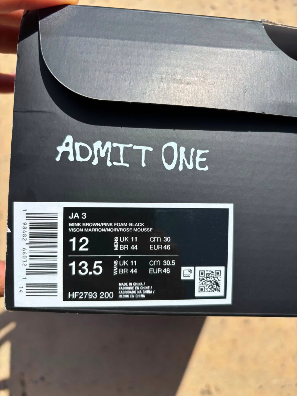 Size 12 - Nike Ja 3 Showstopper