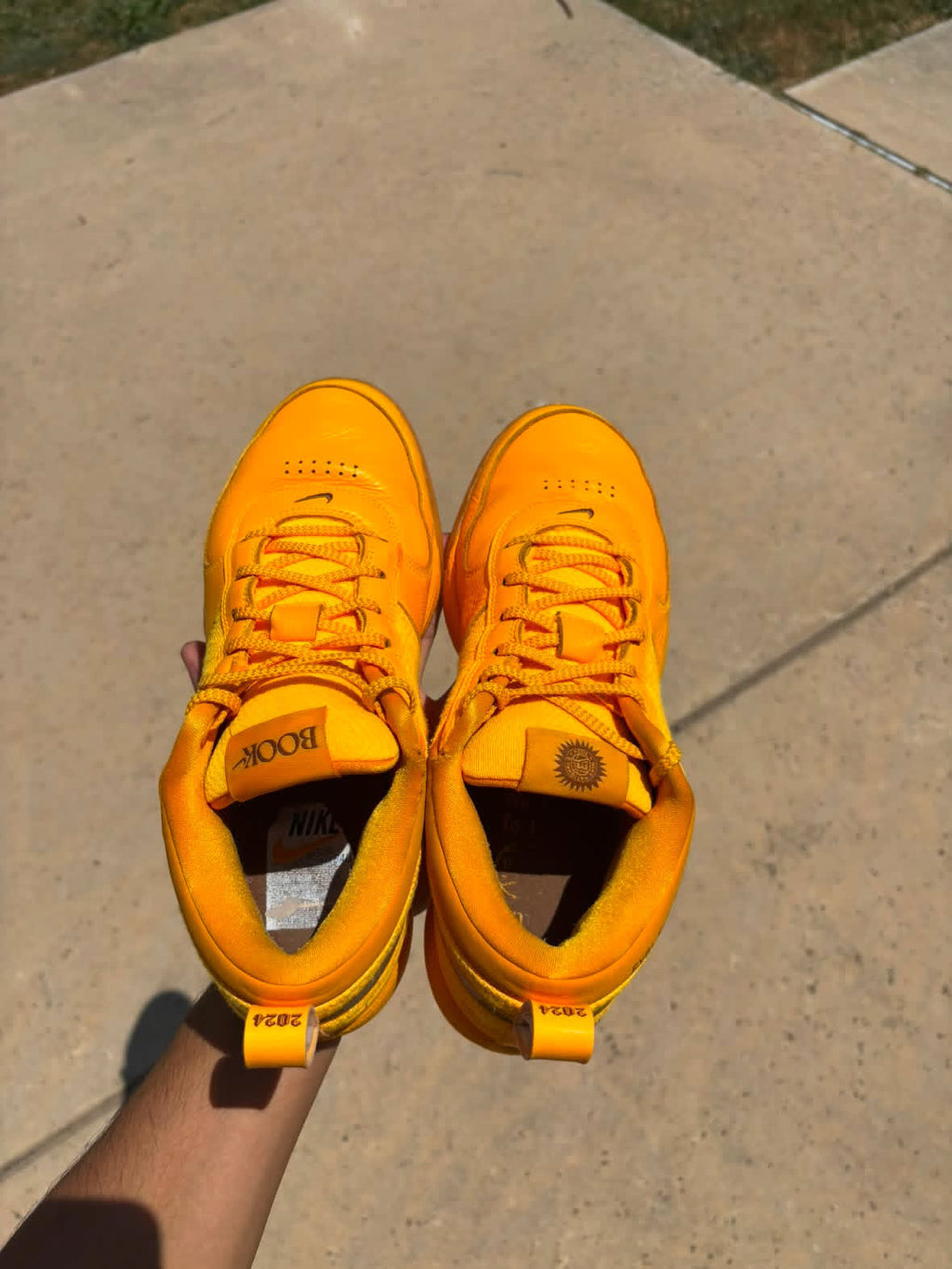 Size 11 - Nike Book 1 Eybl Peach Jam