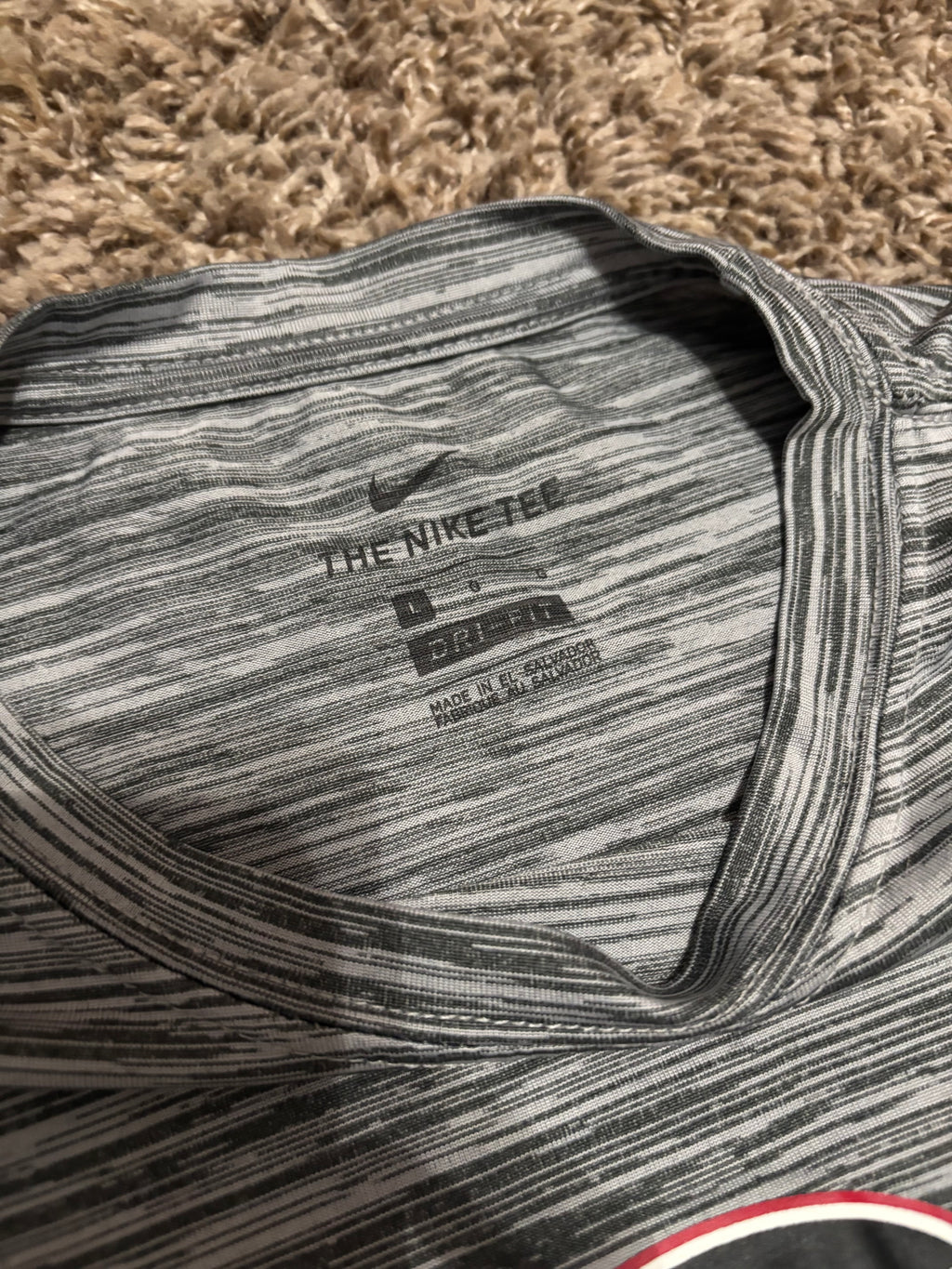 Size L - Georgia Dri-Fit Tee