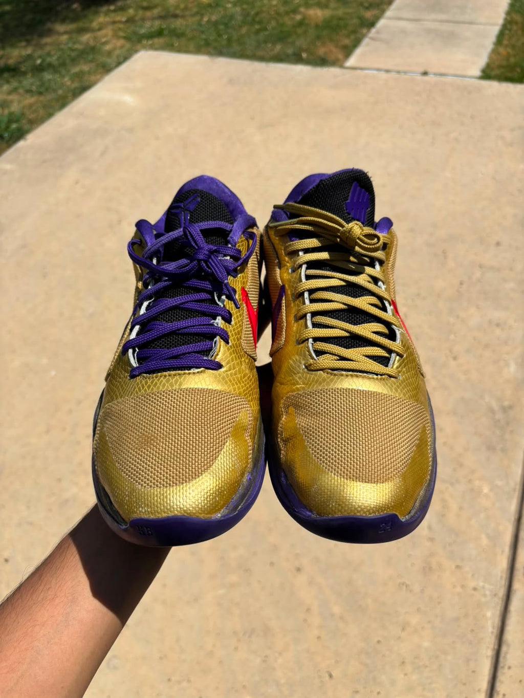 Size 11.5 - Nike Kobe 5 Protro Undefeated Hall Of Fame