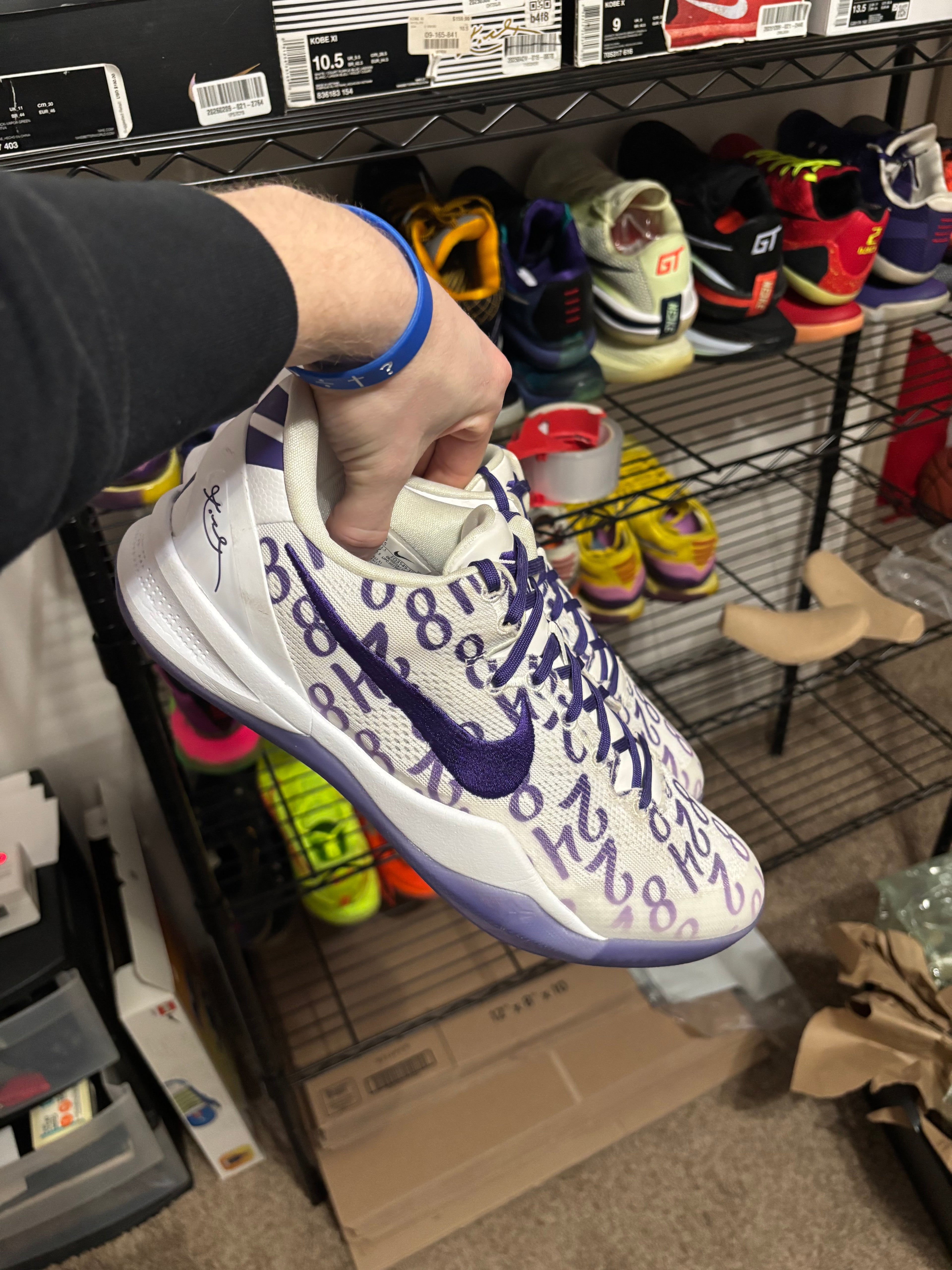 Size 12.5 - Nike Kobe 8 Protro Court Purple