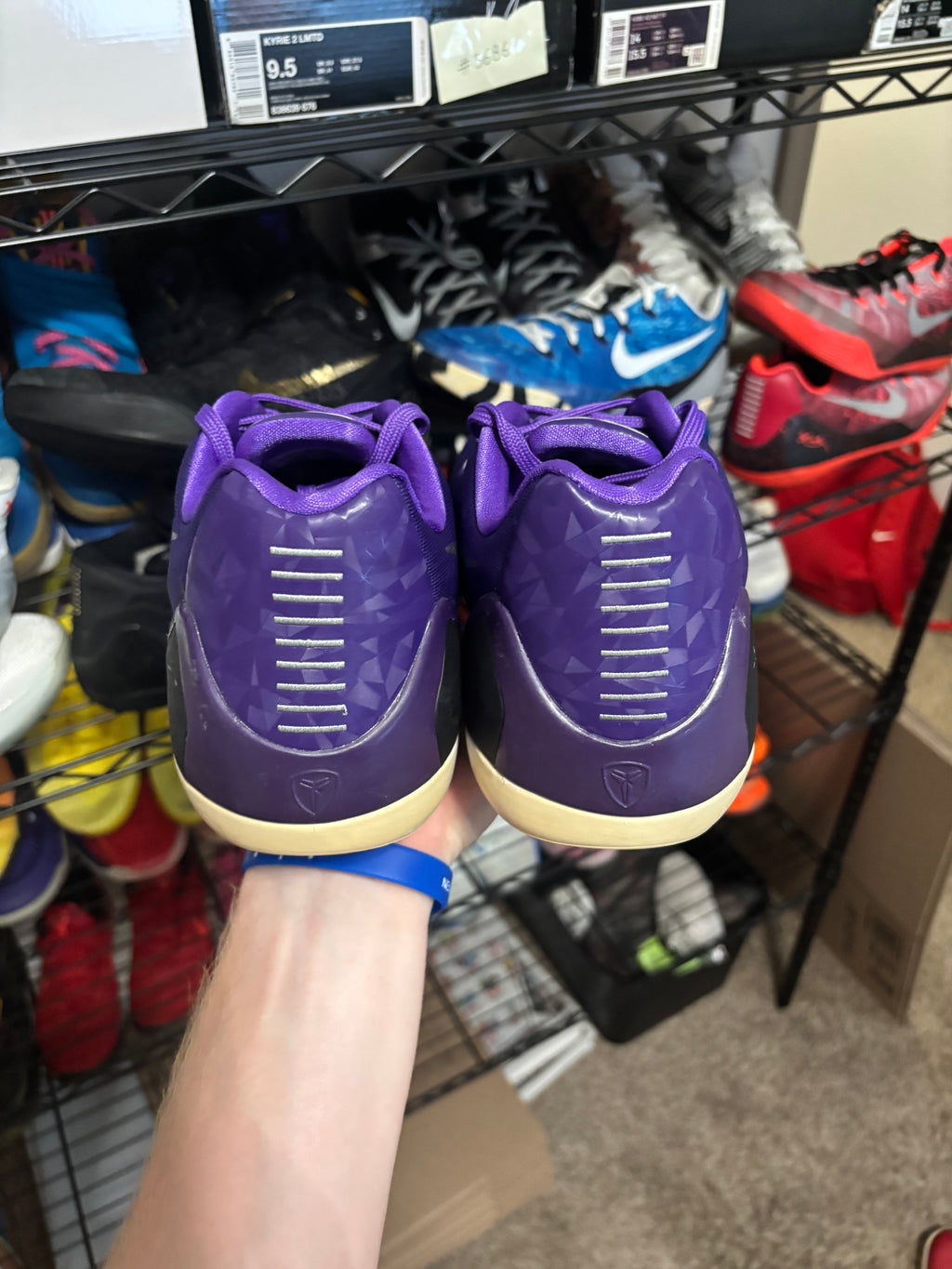 Size 13 - Nike Kobe 9 TB Purple