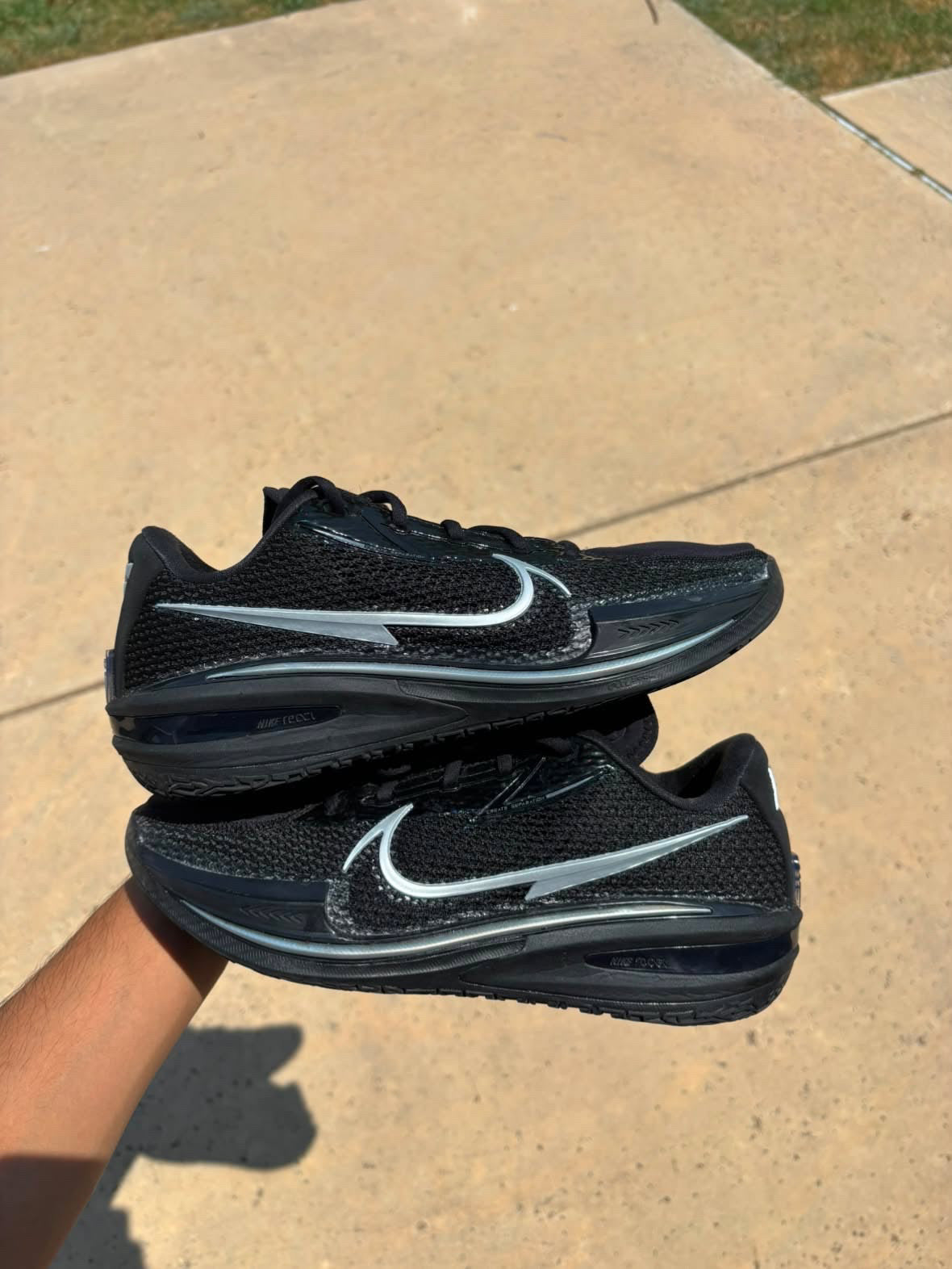Size 10 - Nike GT Cut Black Chrome