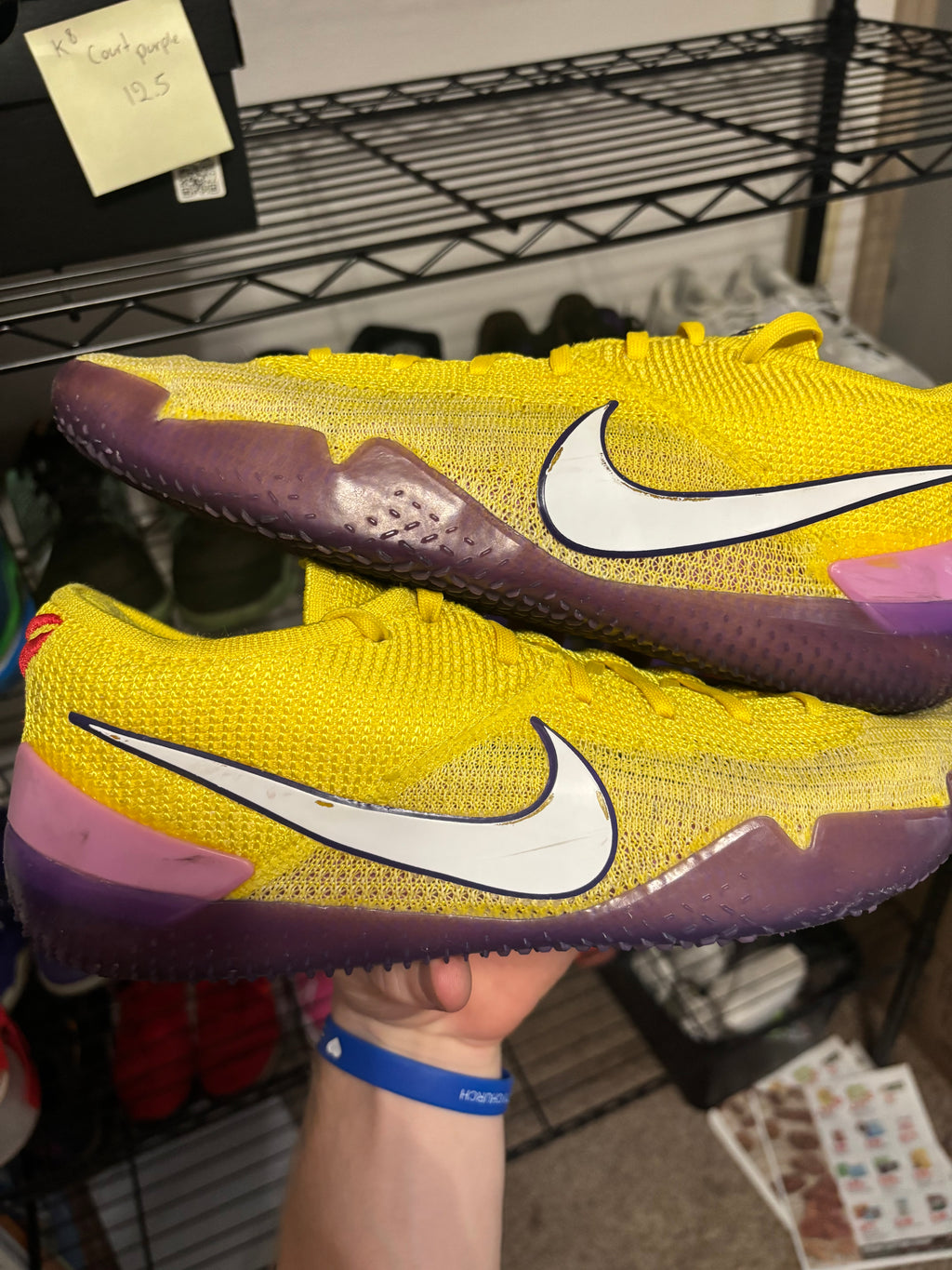 Size 10 - Nike Kobe NXT 360 Yellow Strike