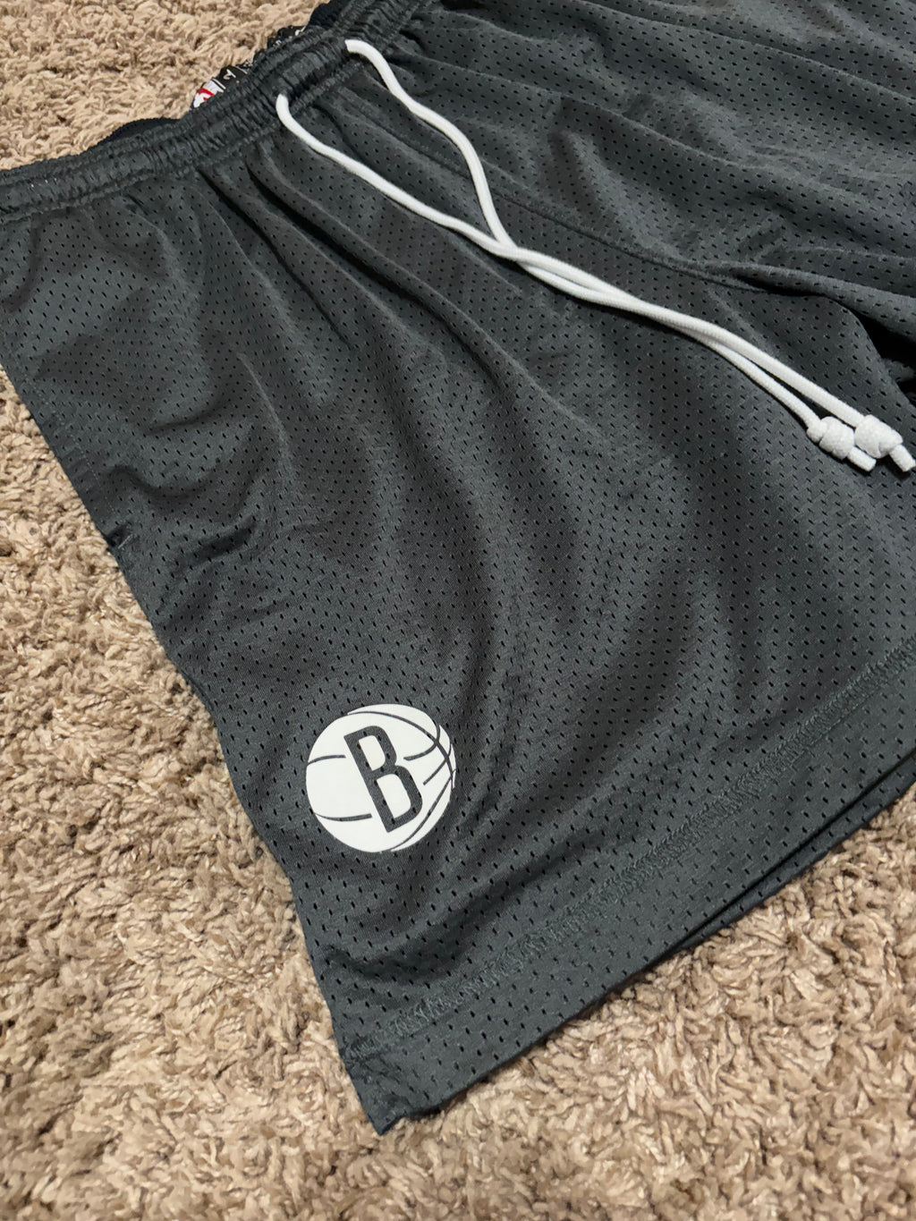 Size M - Brooklyn Nets Practice Shorts