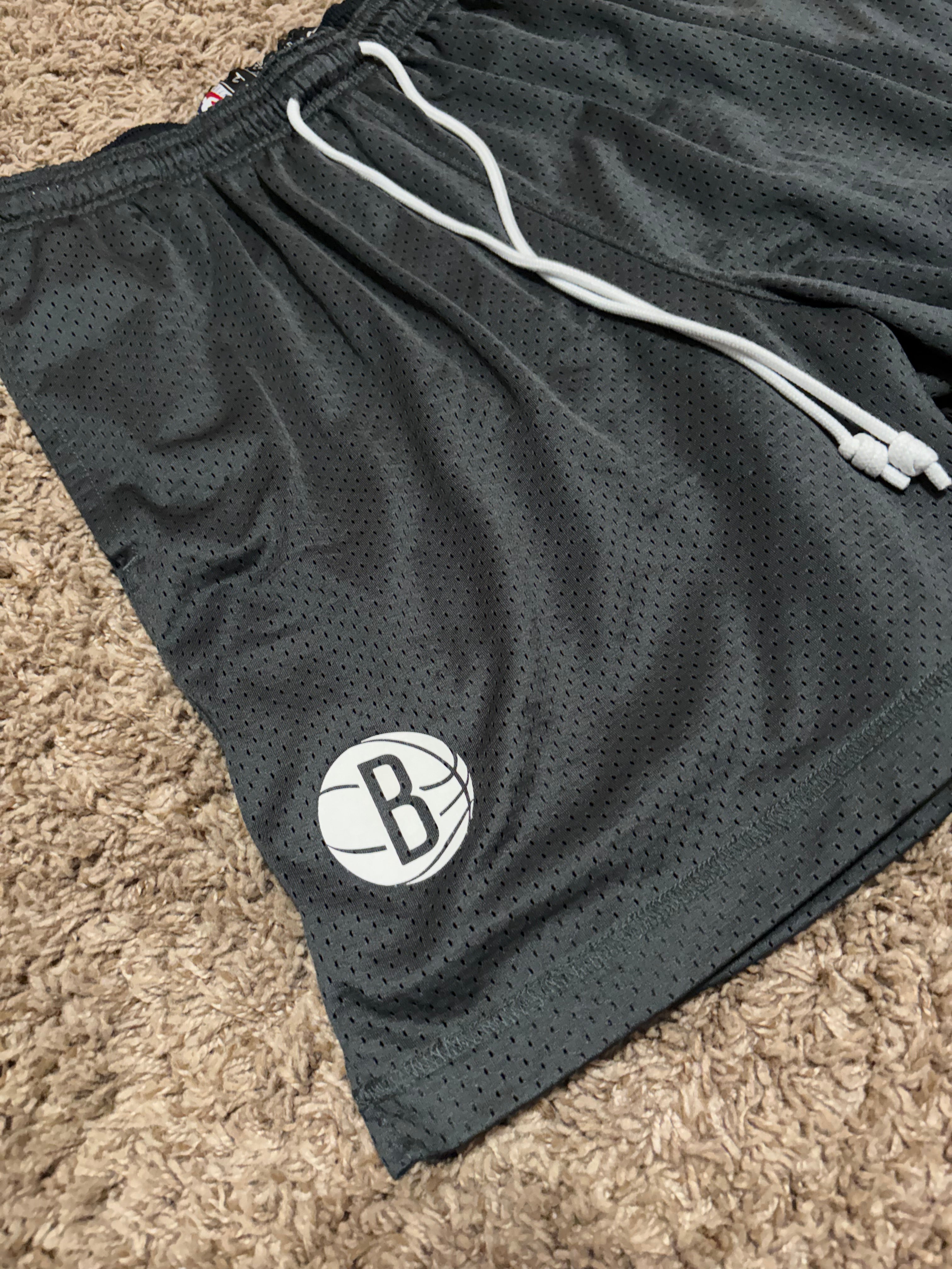 Size M - Brooklyn Nets Practice Shorts