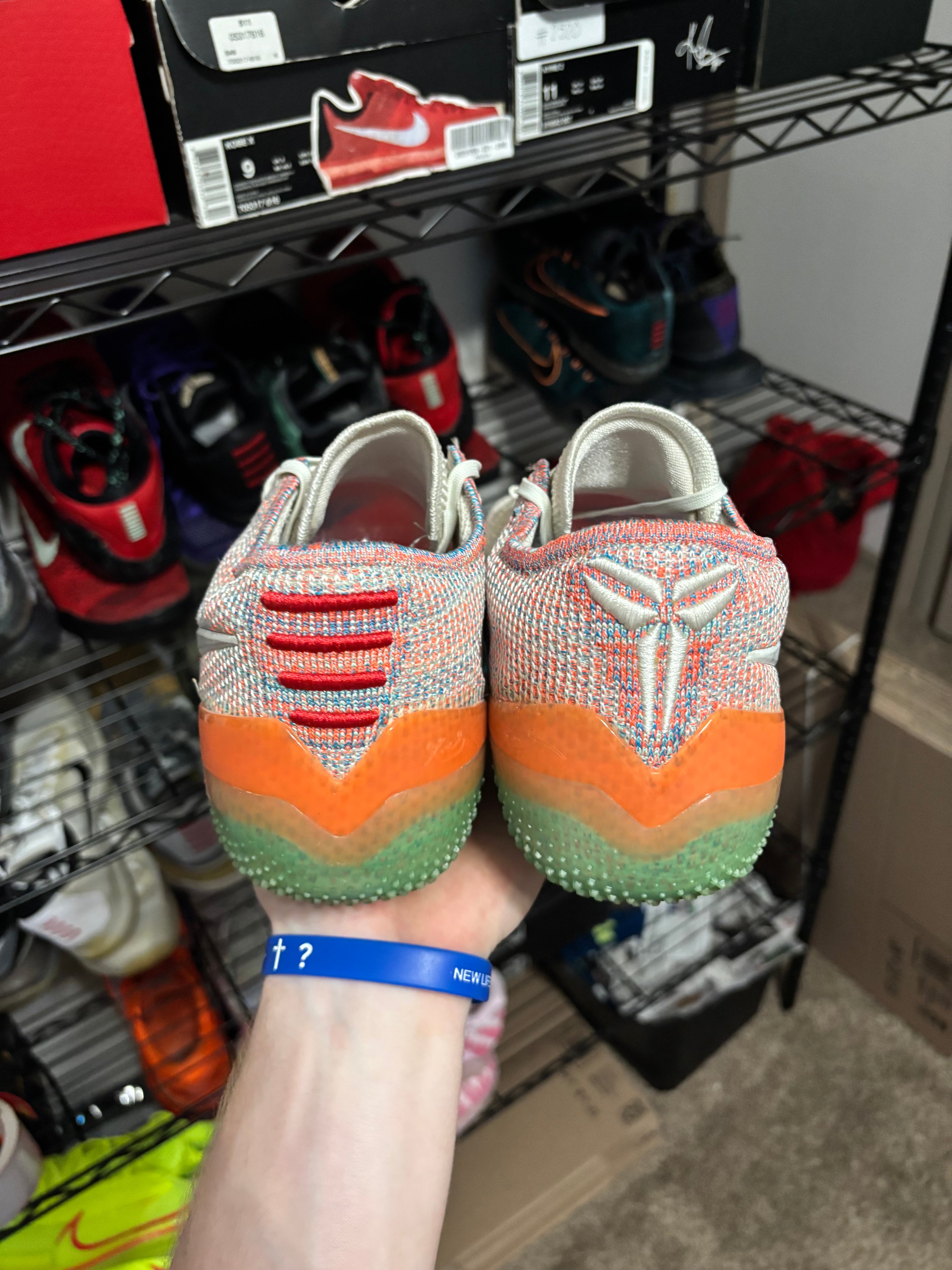 Size 10 - Nike Kobe Nxt 360 White Multicolor