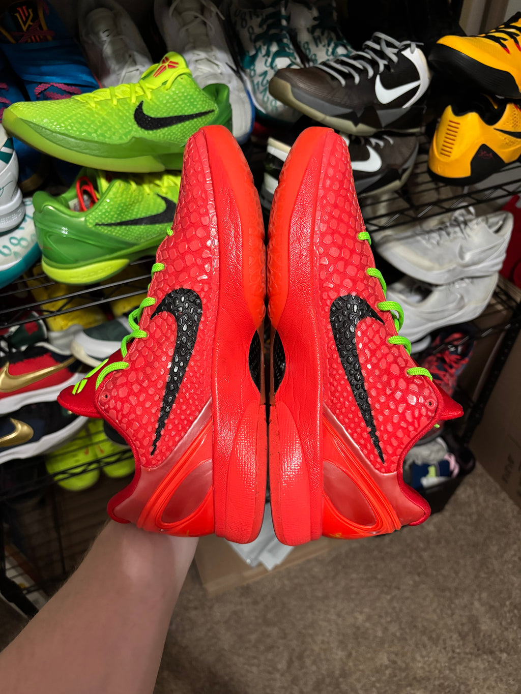 Size 11 - Nike Kobe 6 Protro Reverse Grinch