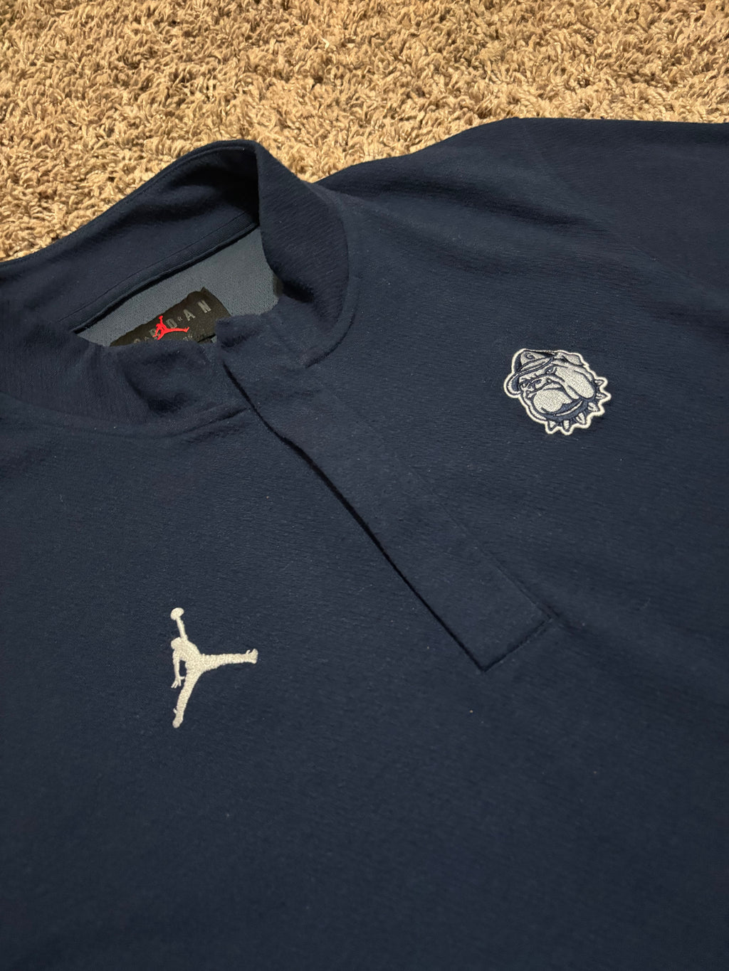 Size L - Georgetown Basketball Dri-Fit Long Sleeve