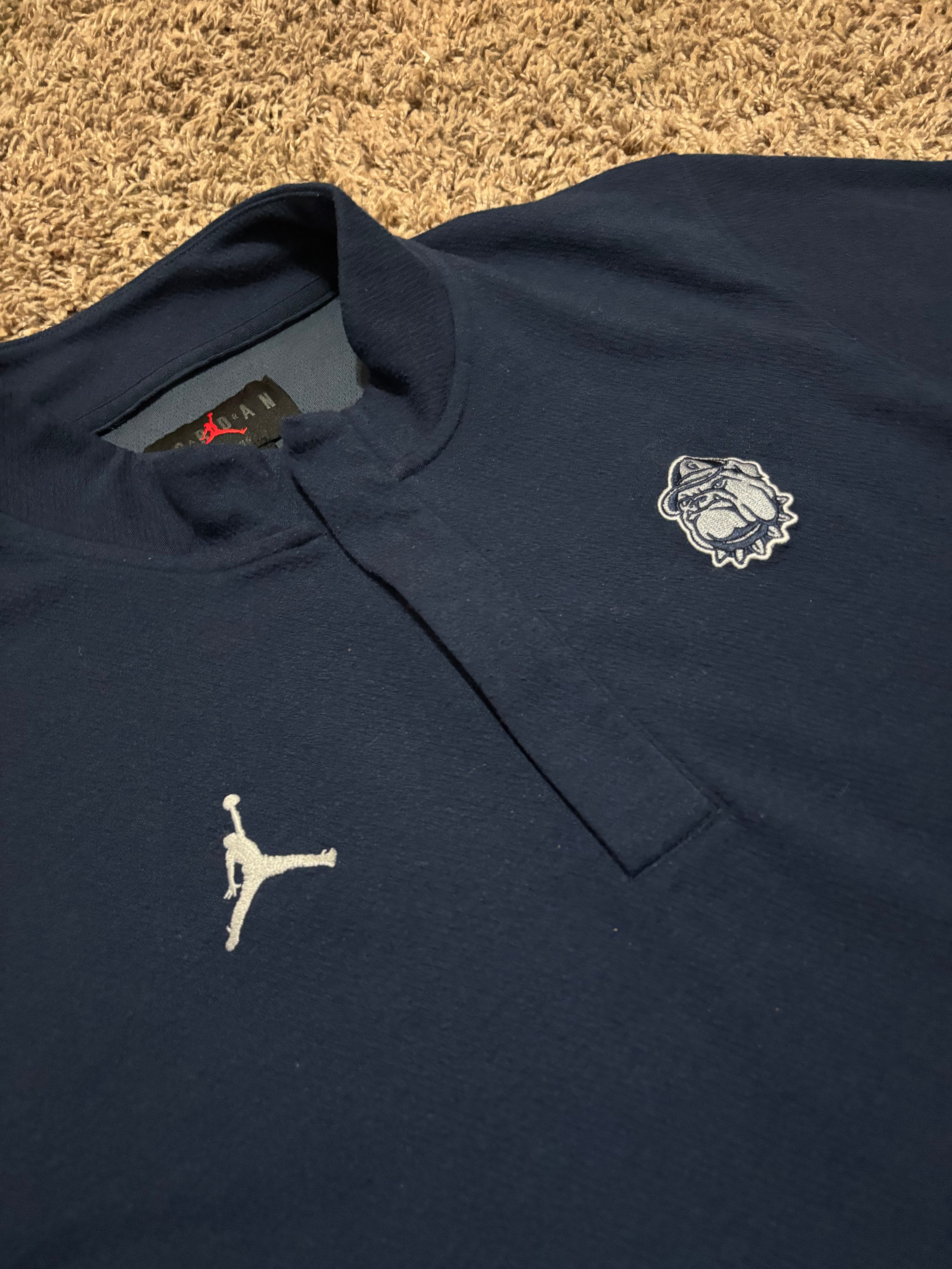 Size L - Georgetown Basketball Dri-Fit Long Sleeve