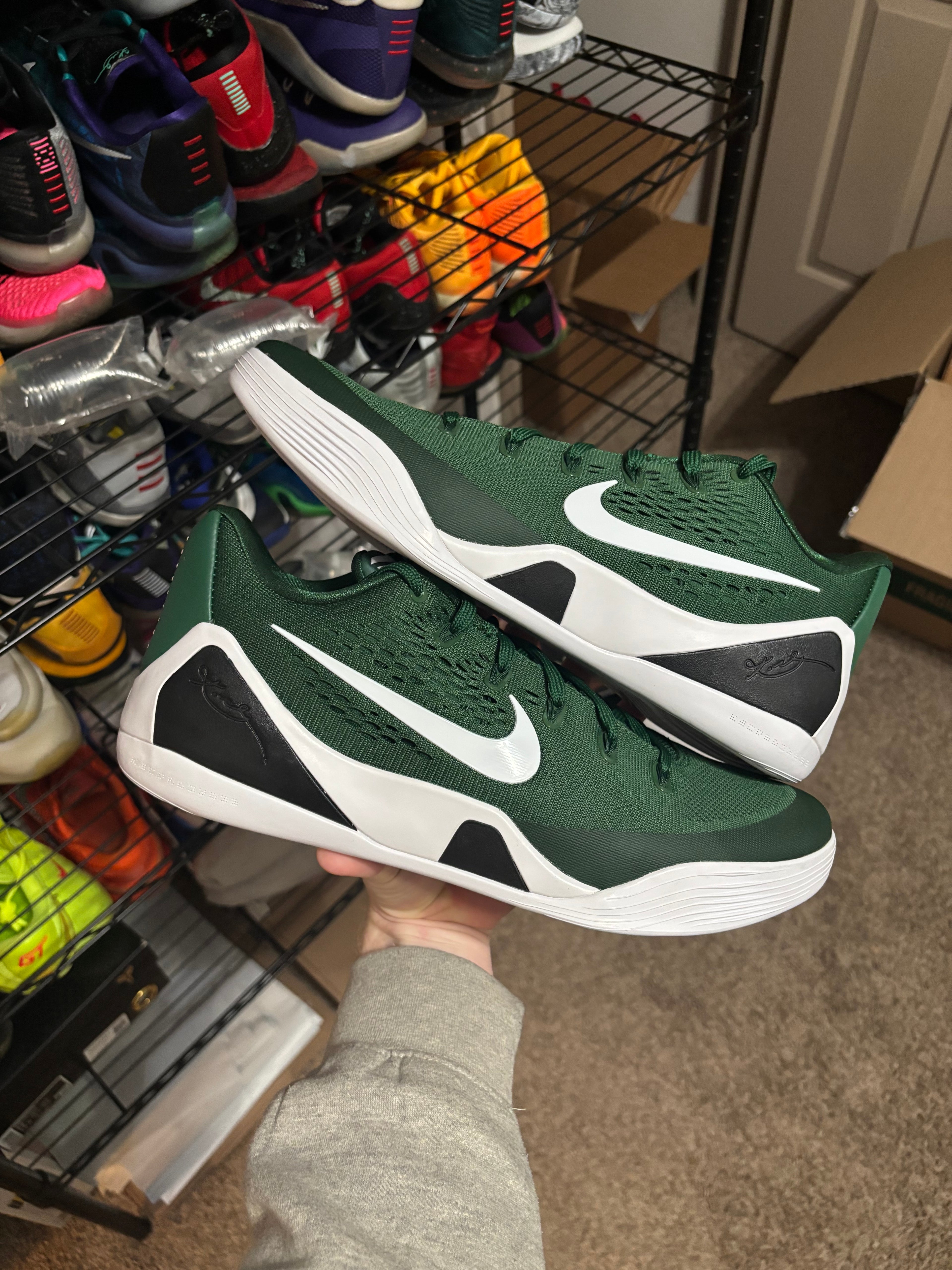 Size 14 - Nike Kobe 9 Protro TB Green