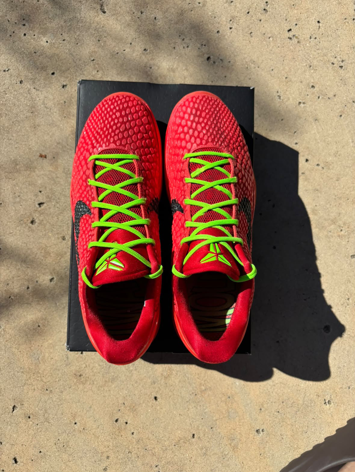 Size 12 - Nike Kobe 6 Protro Reverse Grinch