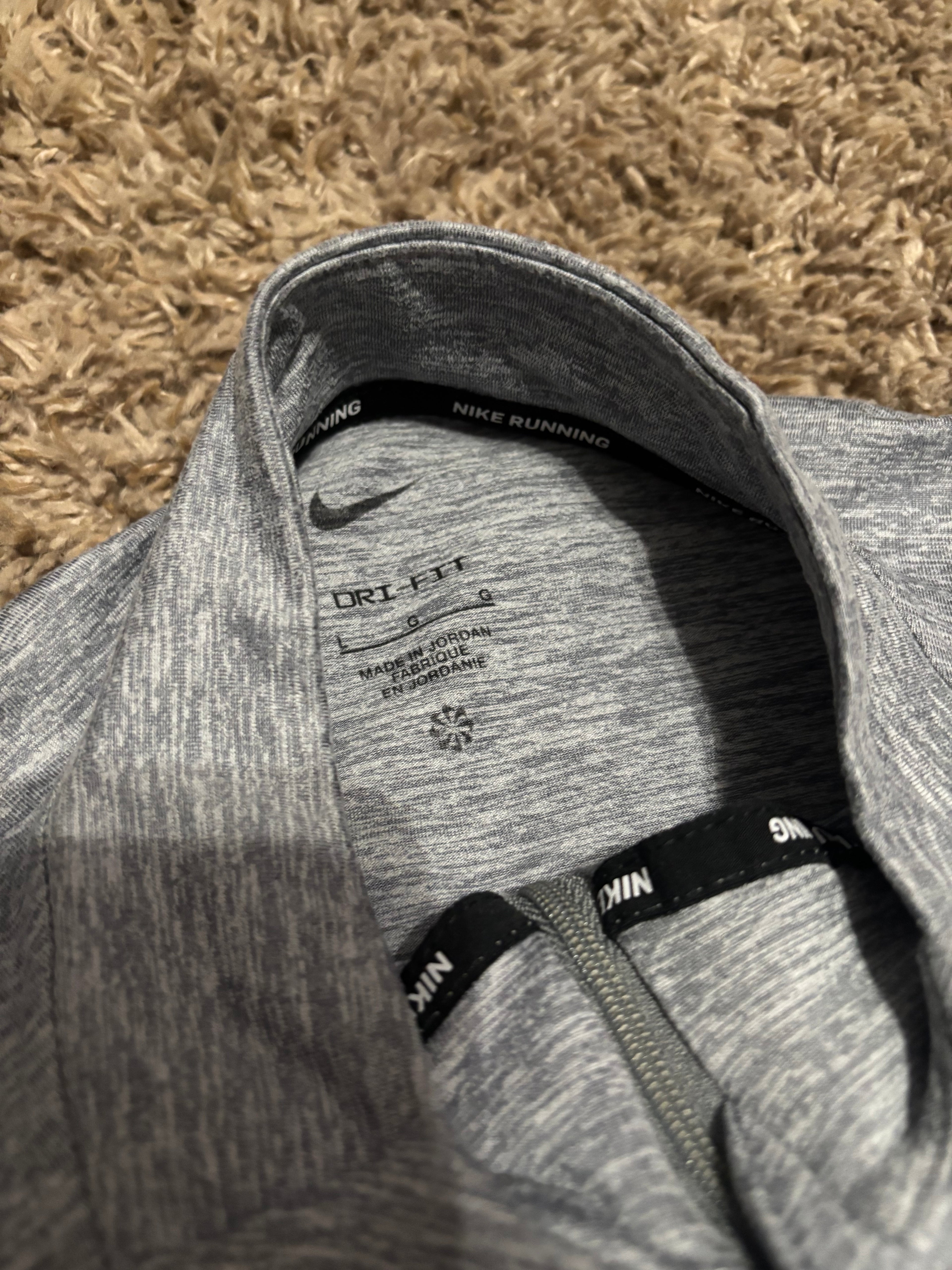 Size L - Georgia Dri-Fit Quarterzip