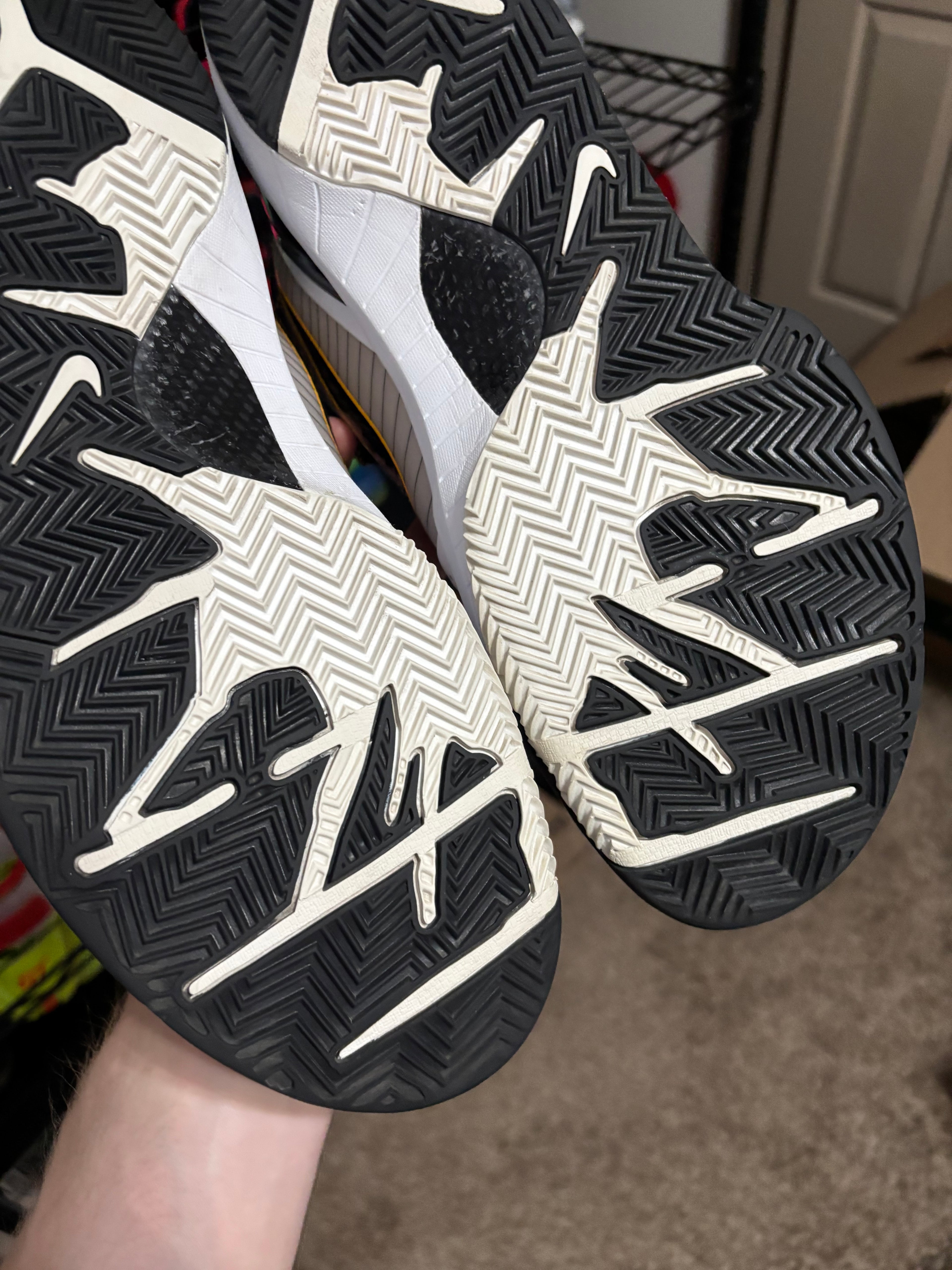 Size 13 - Nike Kobe 4 Protro Del Sol White Black Del Sol