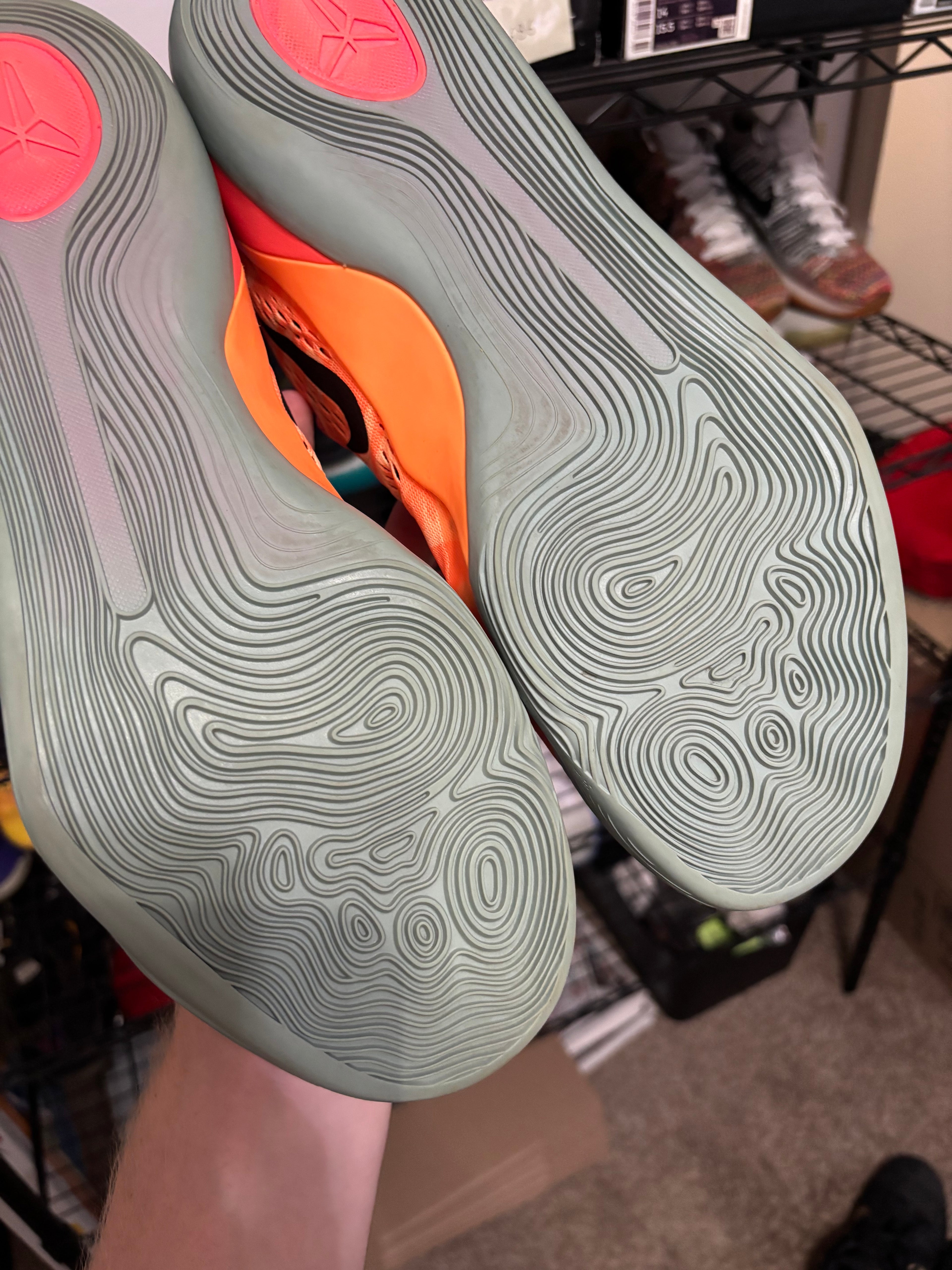 Size 13 - Nike Kobe 9 Peach Mango