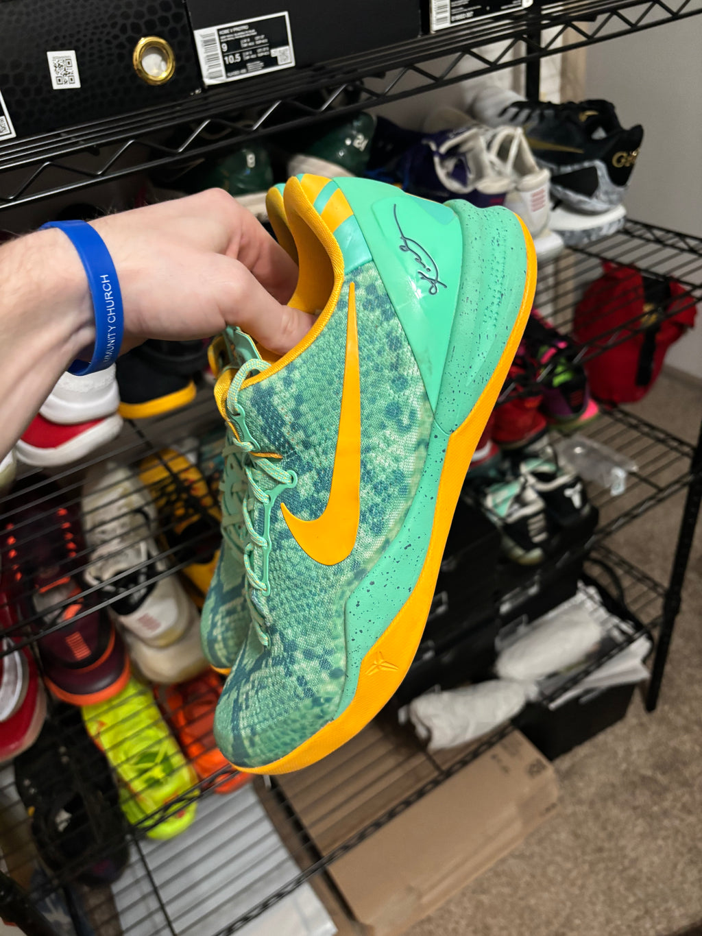 Size 11 - Nike Kobe 8 Green Glow
