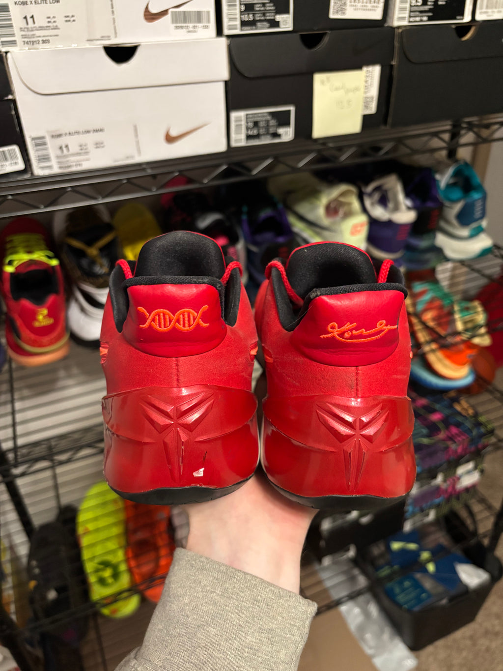 Size 10 - Nike Kobe AD University Red