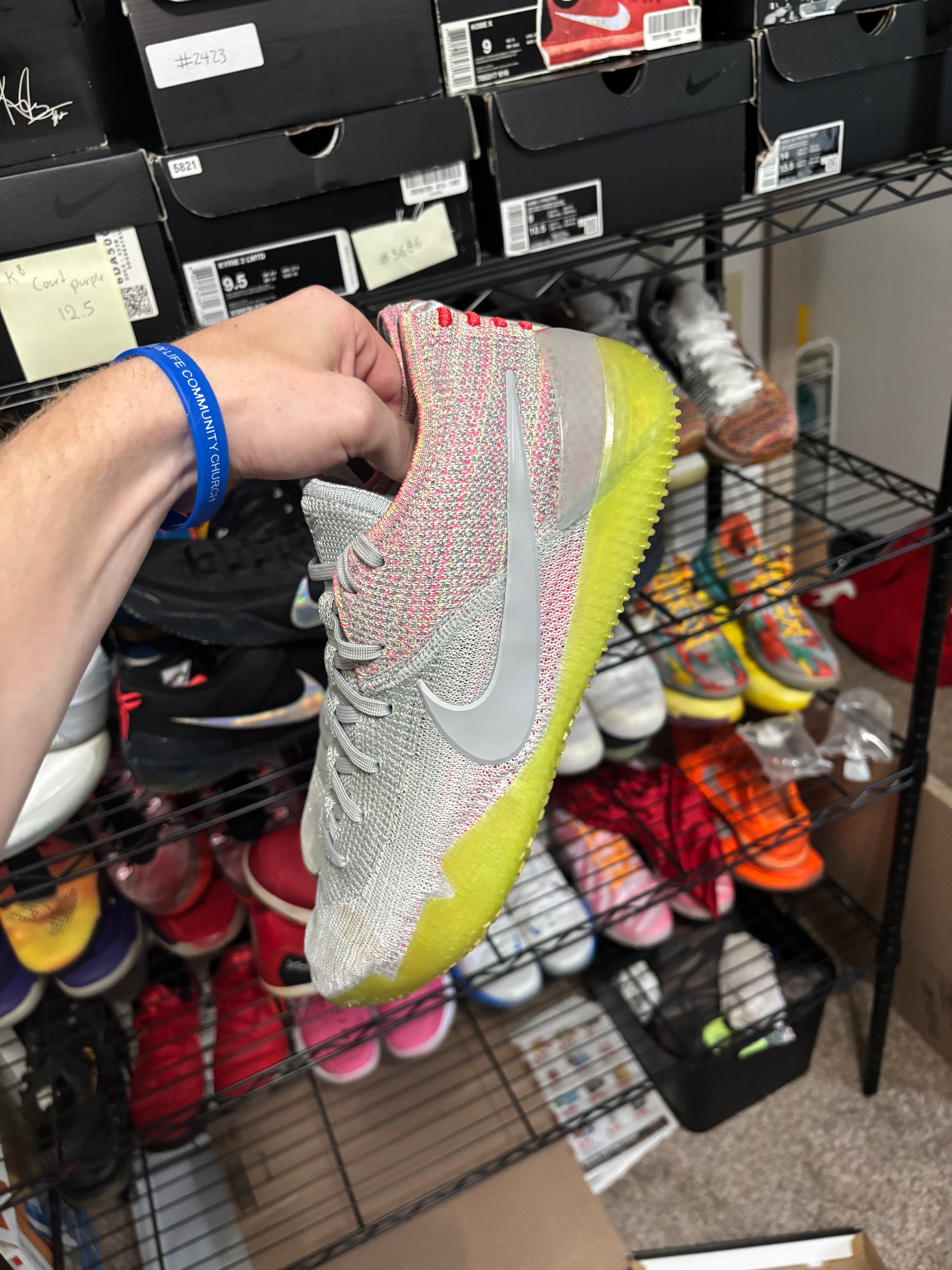 Size 10.5 - Nike Kobe Nxt 360 Grey Multicolor