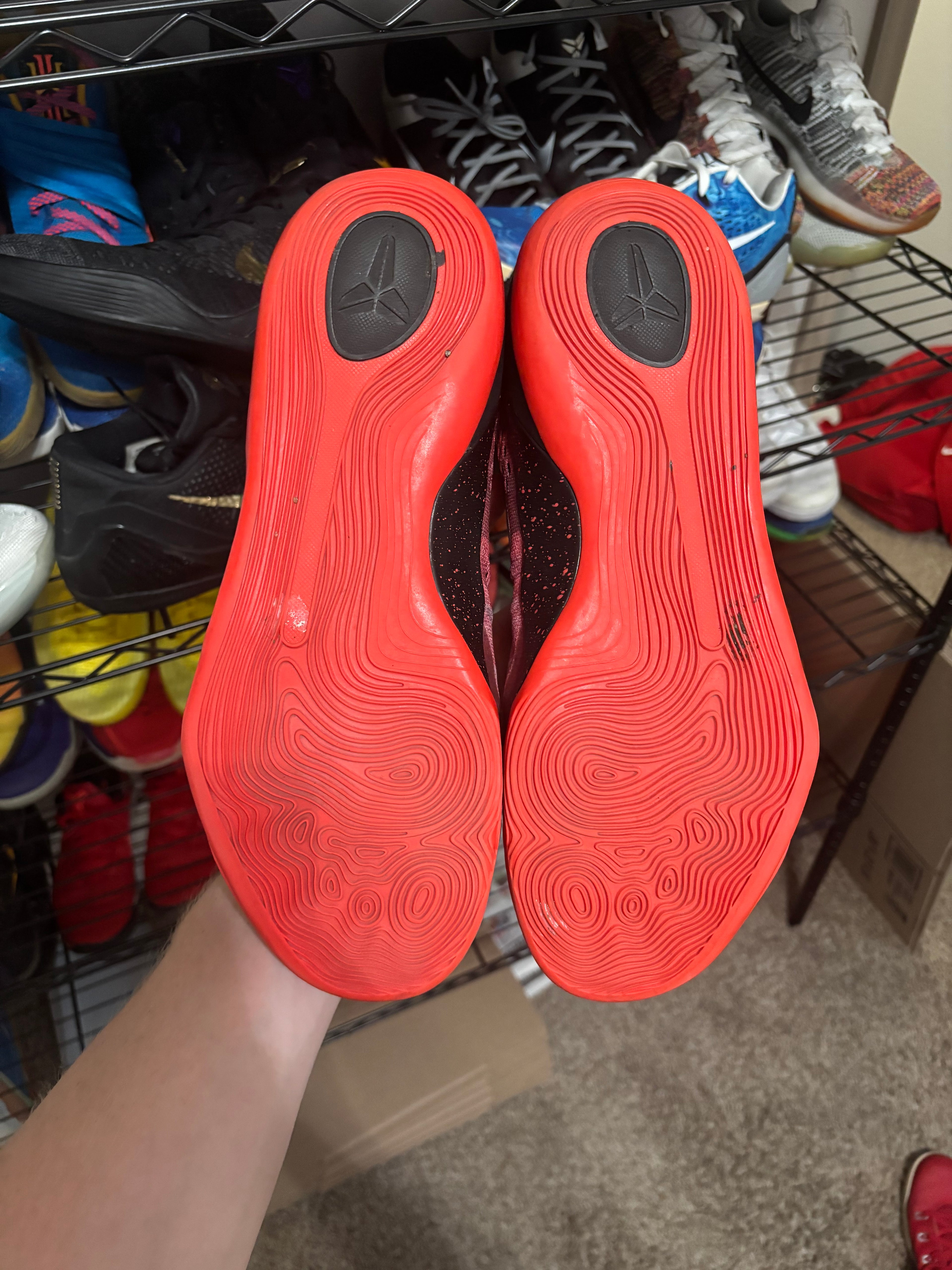 Size 13 - Nike Kobe 9 Gym Red