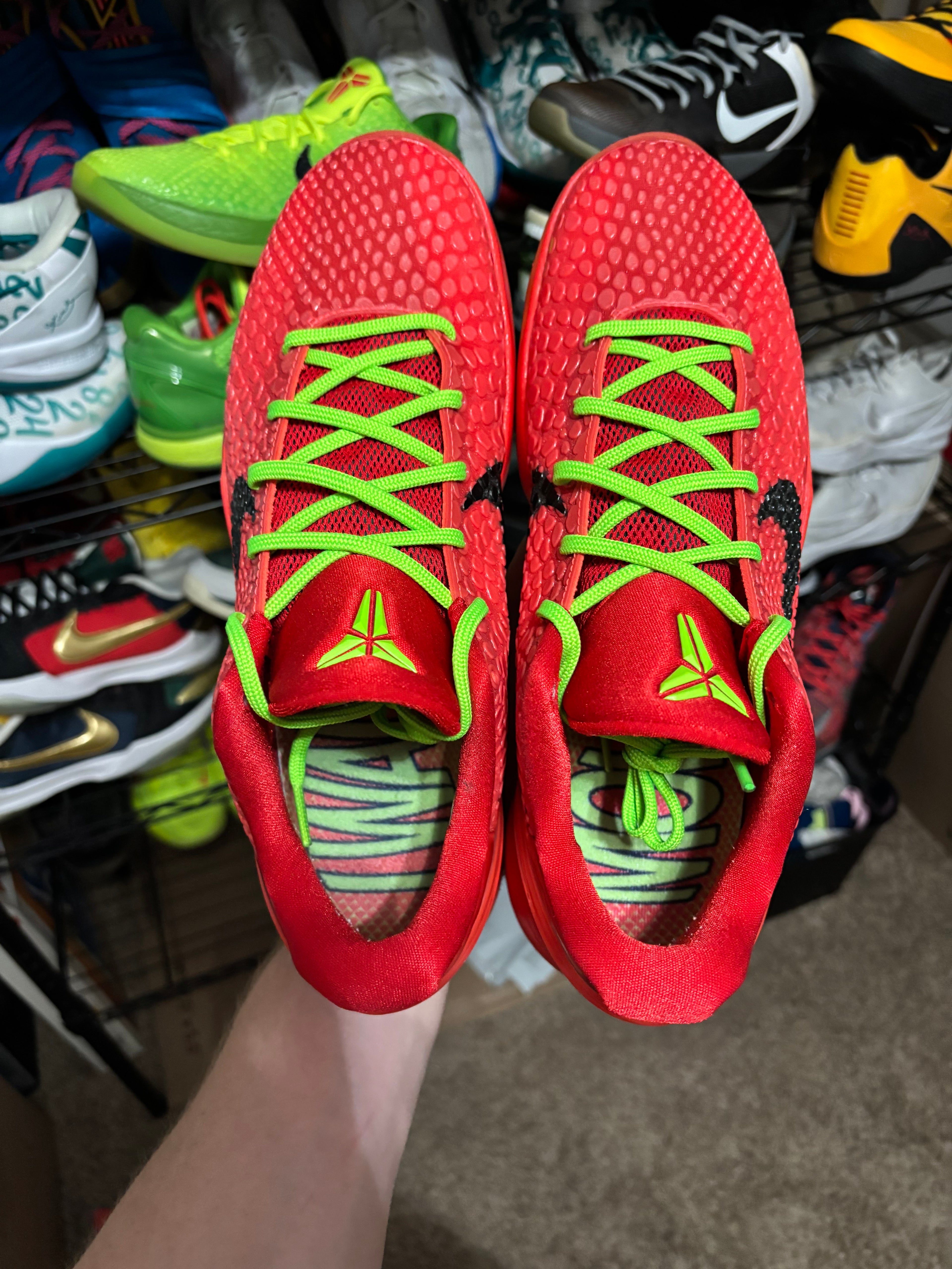 Size 11 - Nike Kobe 6 Protro Reverse Grinch