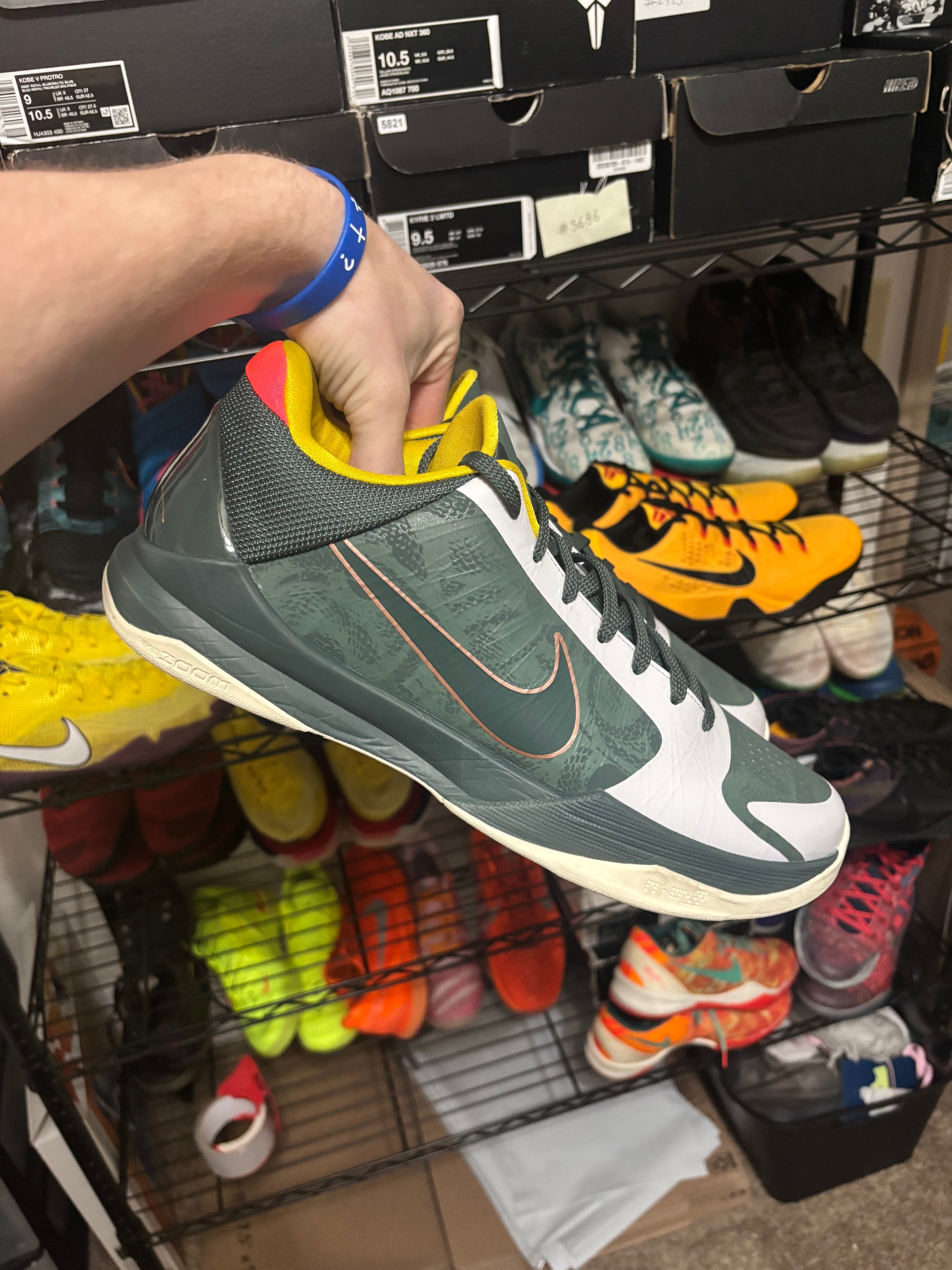 Size 14 - Nike Kobe 5 Protro Eybl Girls