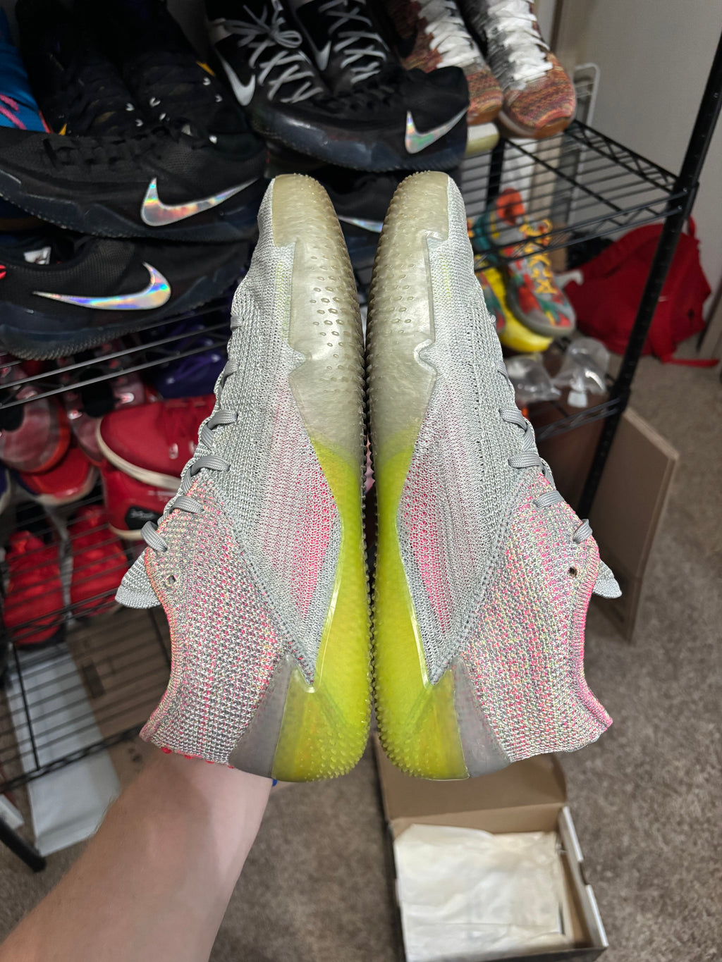 Size 10.5 - Nike Kobe Nxt 360 Grey Multicolor