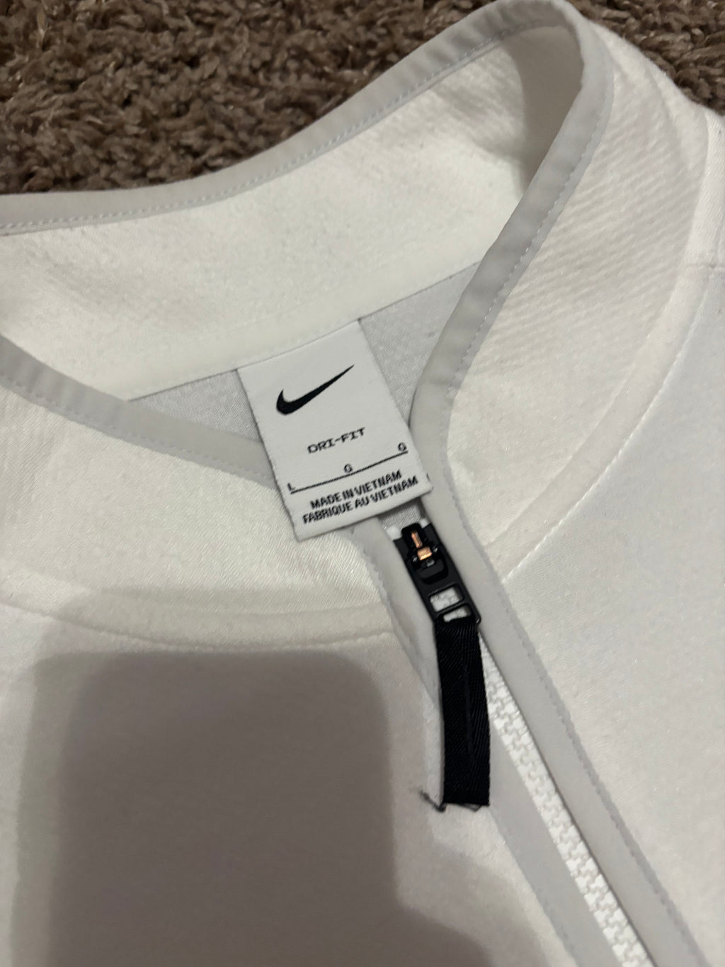 Size L - Georgia Dri-Fit Quarterzip