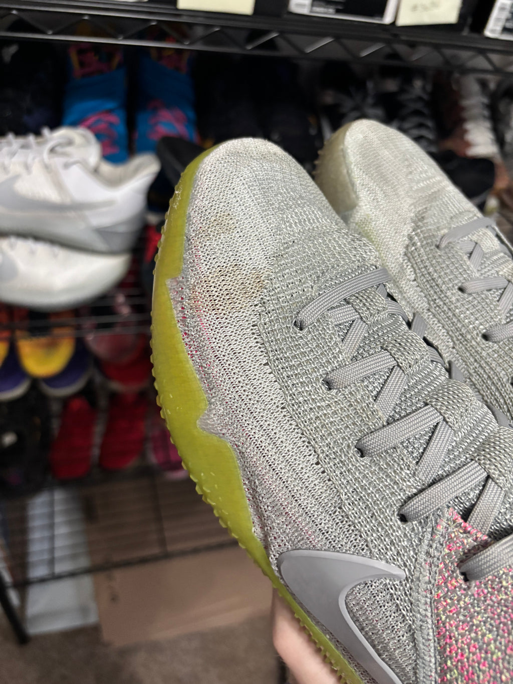 Size 10.5 - Nike Kobe Nxt 360 Grey Multicolor