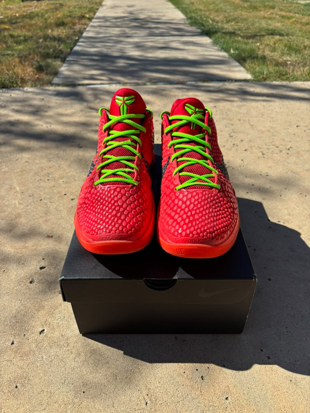 Size 12 - Nike Kobe 6 Protro Reverse Grinch