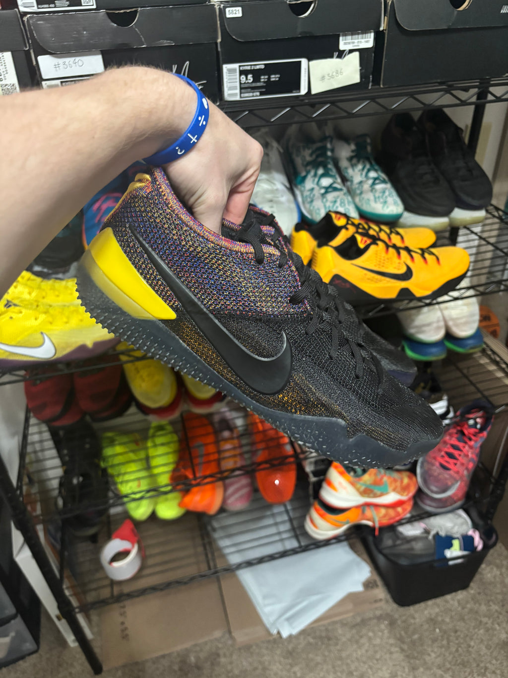Size 13.5 - Nike Kobe Nxt Black Multicolor