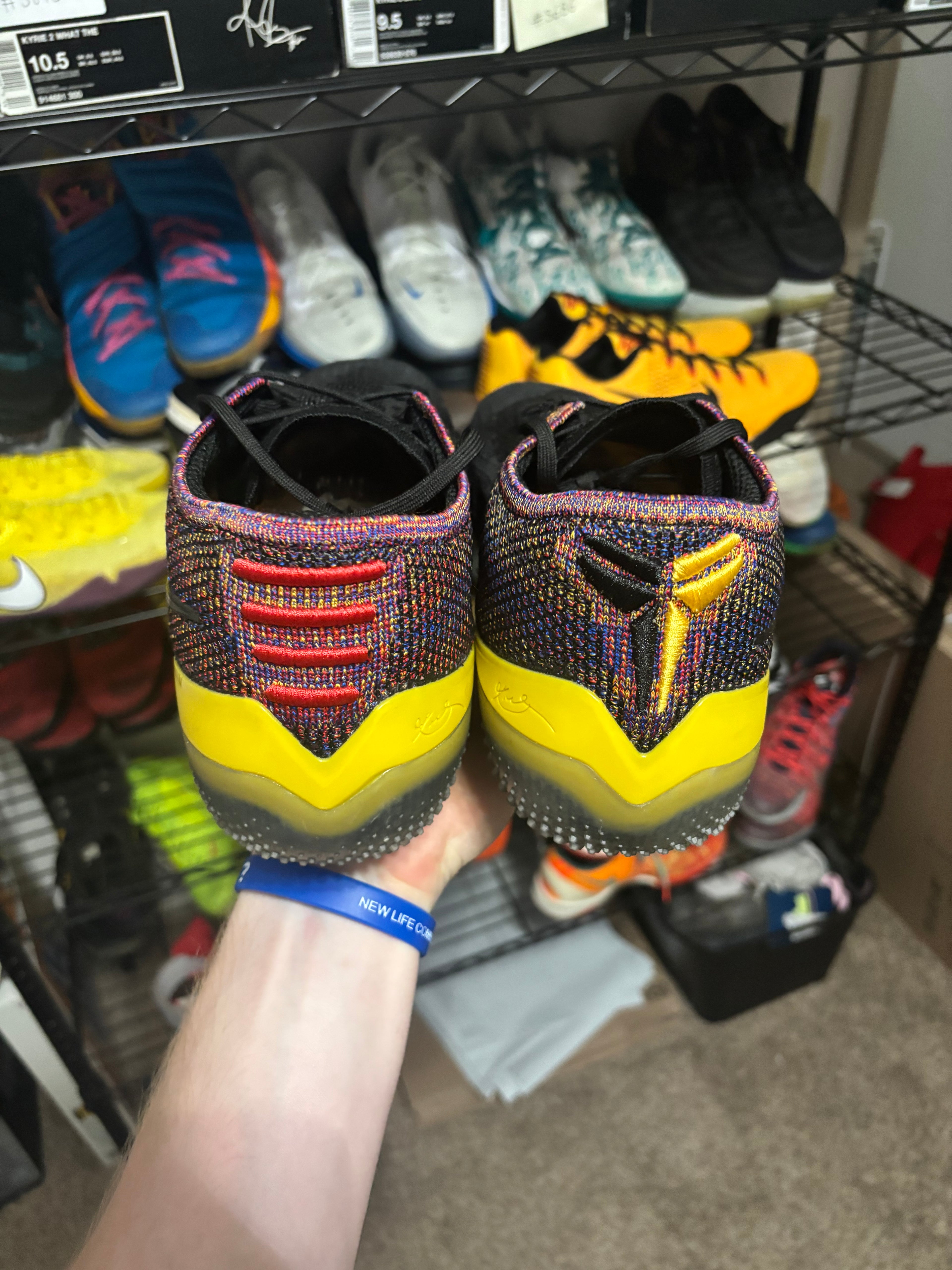 Size 13.5 - Nike Kobe Nxt Black Multicolor