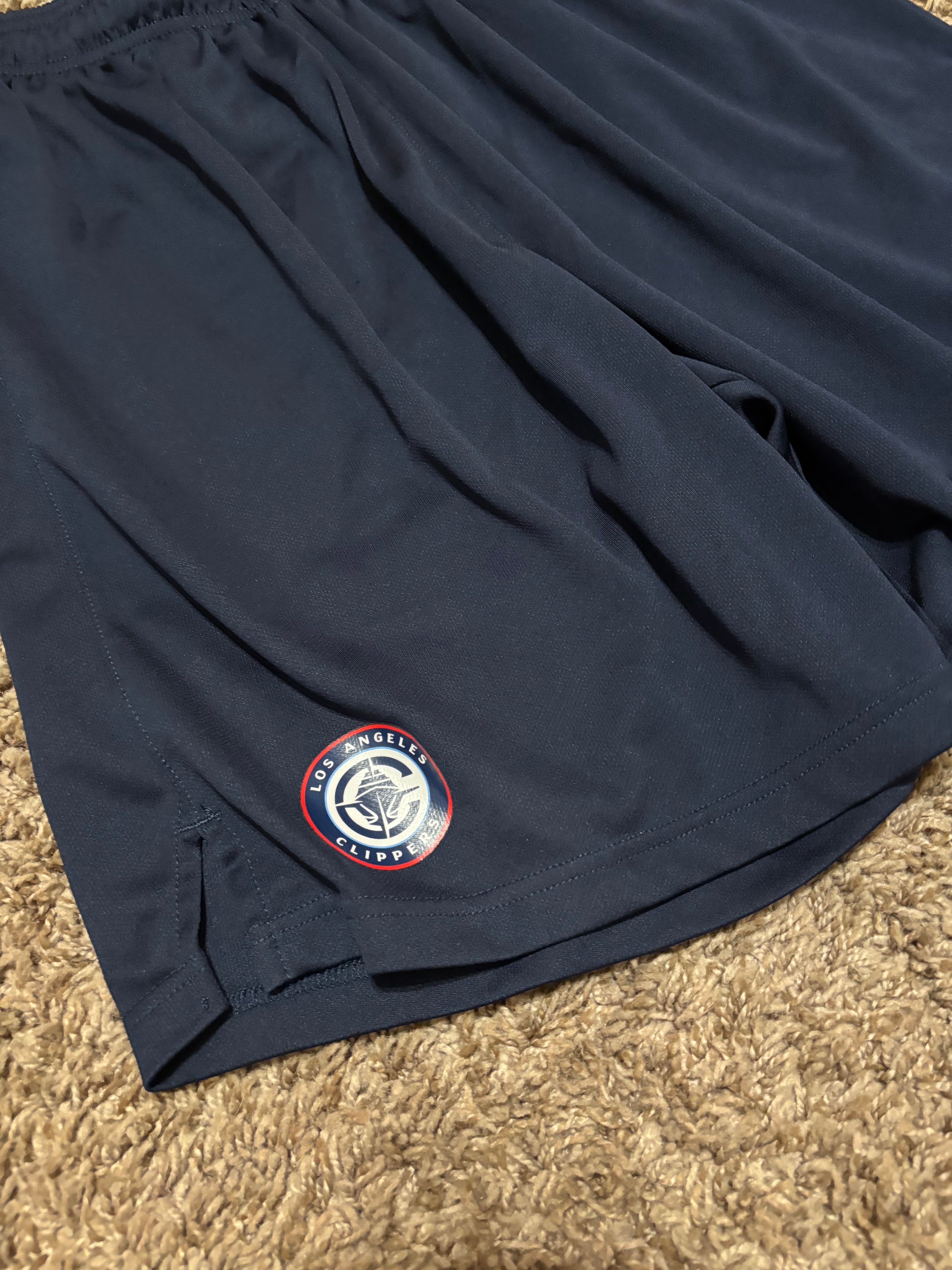 Size L - Los Angeles Clippers Practice Shorts