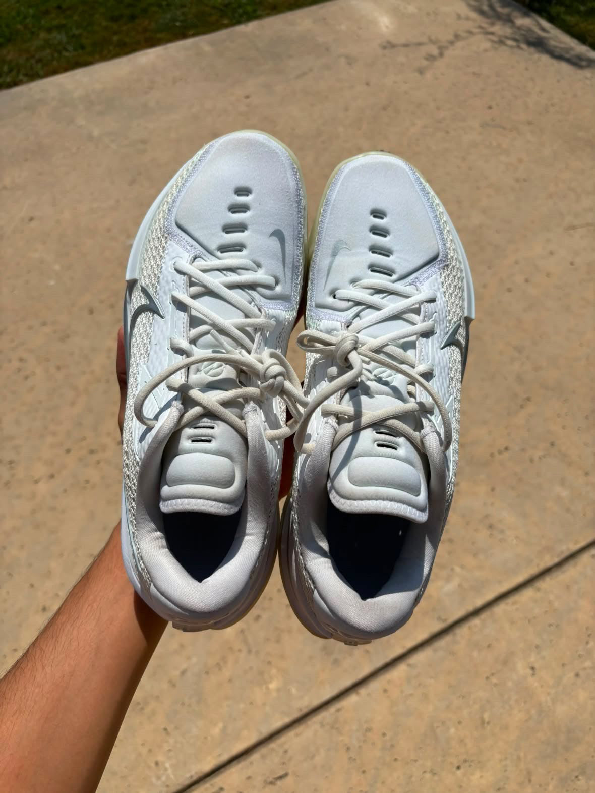 Size 12 - Nike GT Cut White Chrome