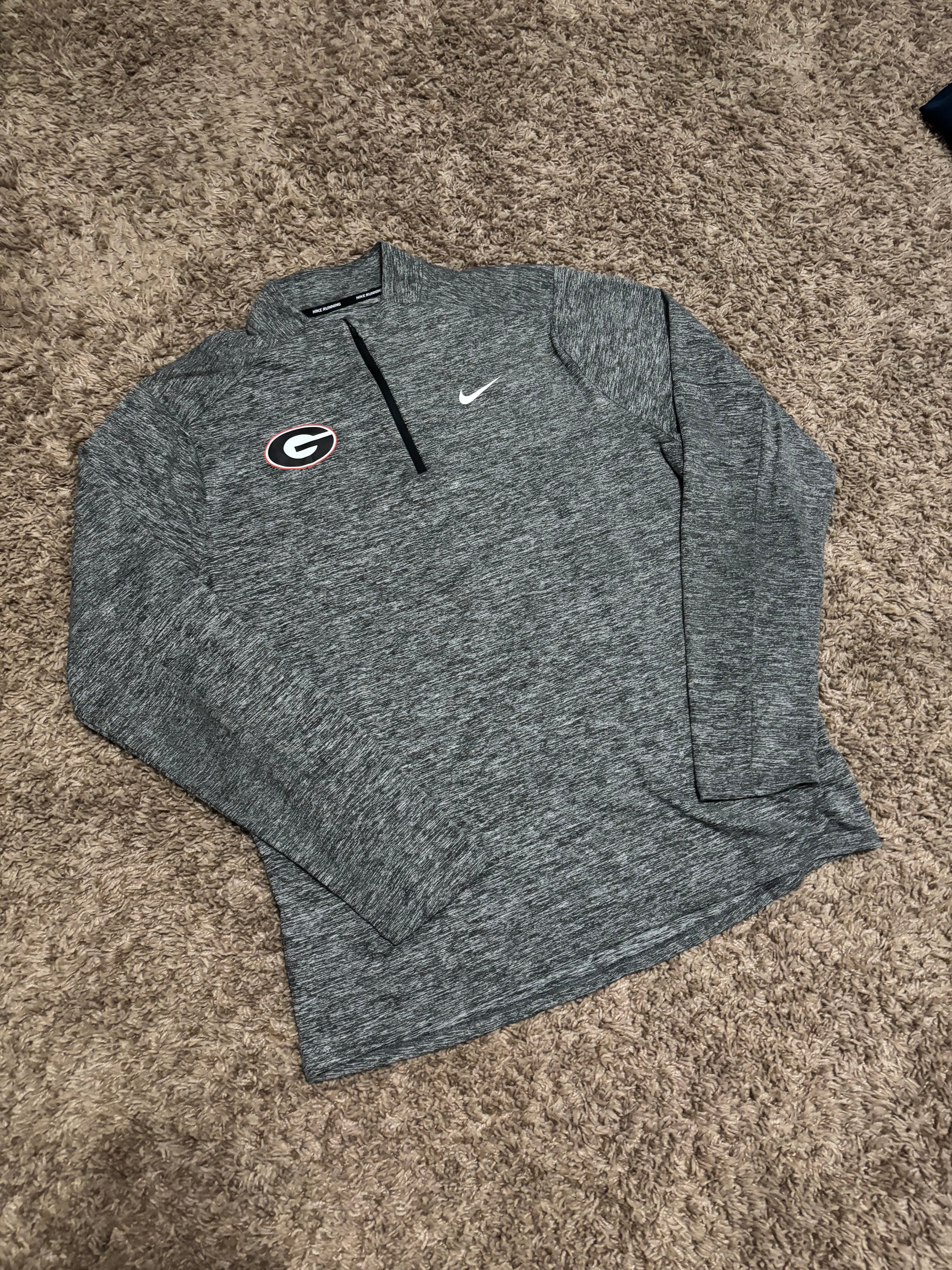 Size L - Georgia Dri-Fit Quarterzip