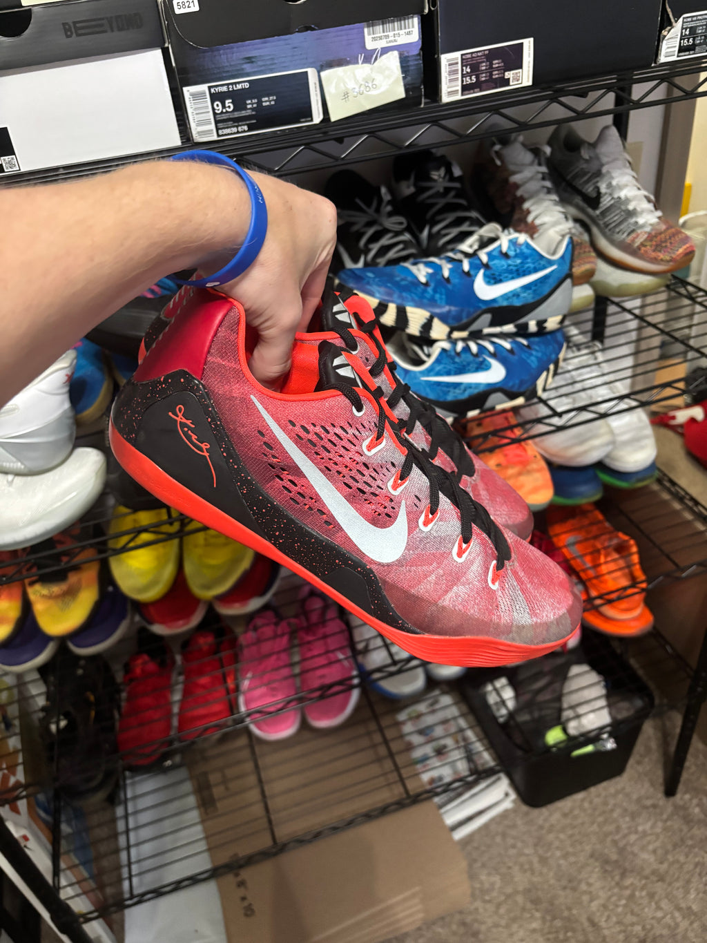 Size 13 - Nike Kobe 9 Gym Red