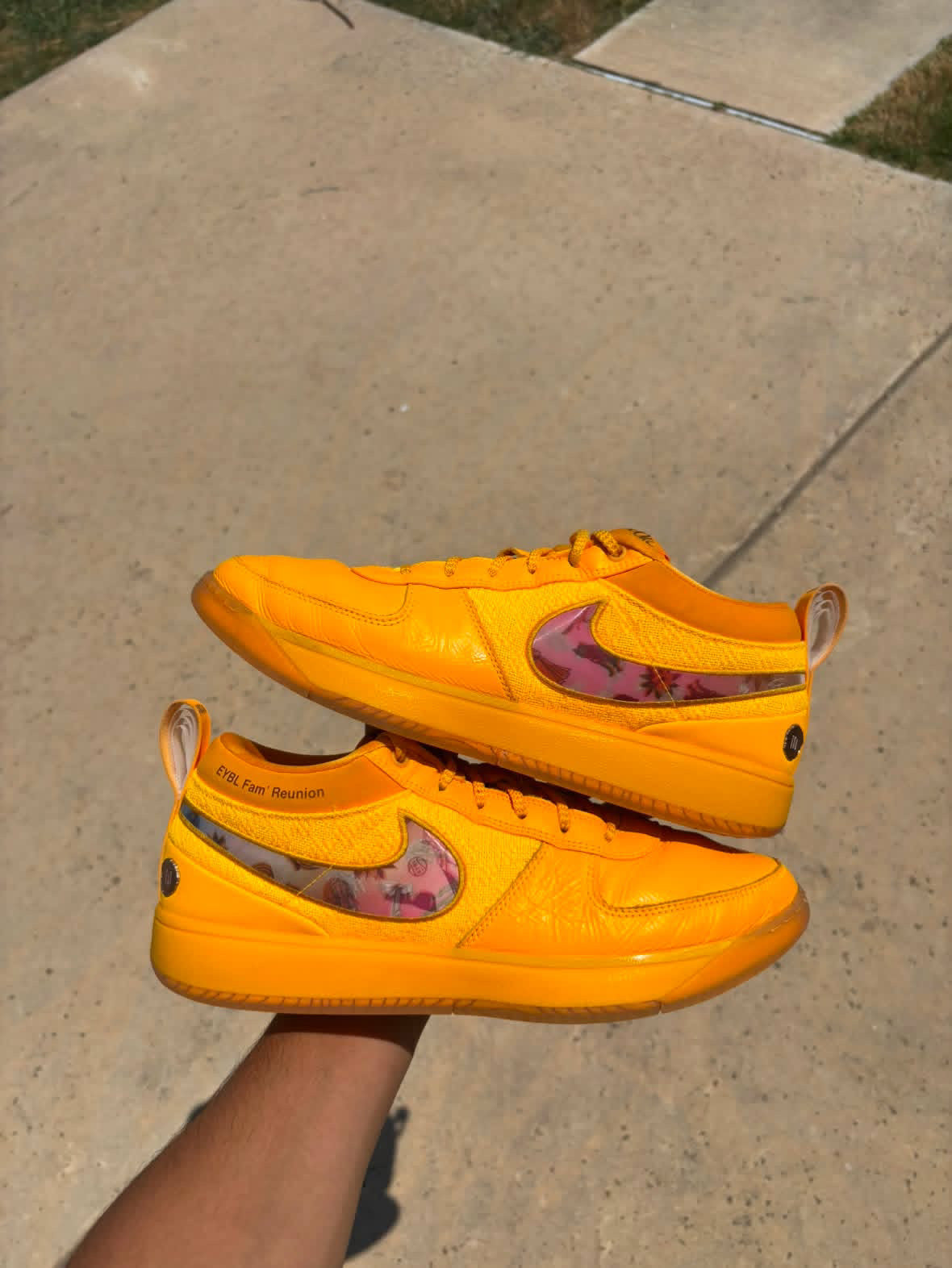 Size 11 - Nike Book 1 Eybl Peach Jam