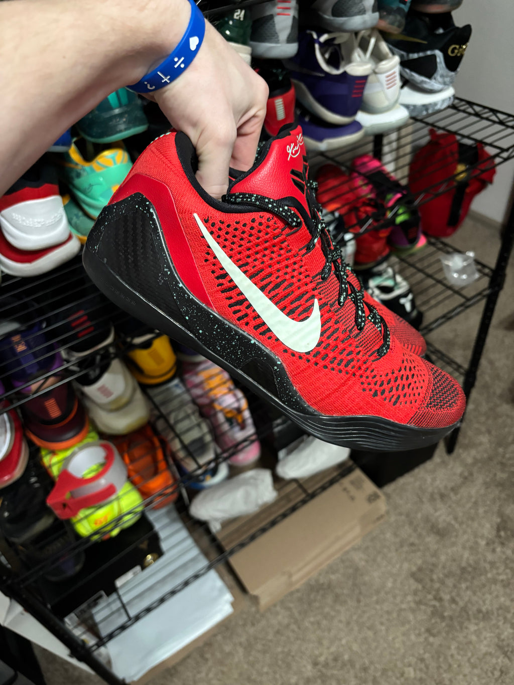 Size 10 - Nike Kobe 9 Elite University Red