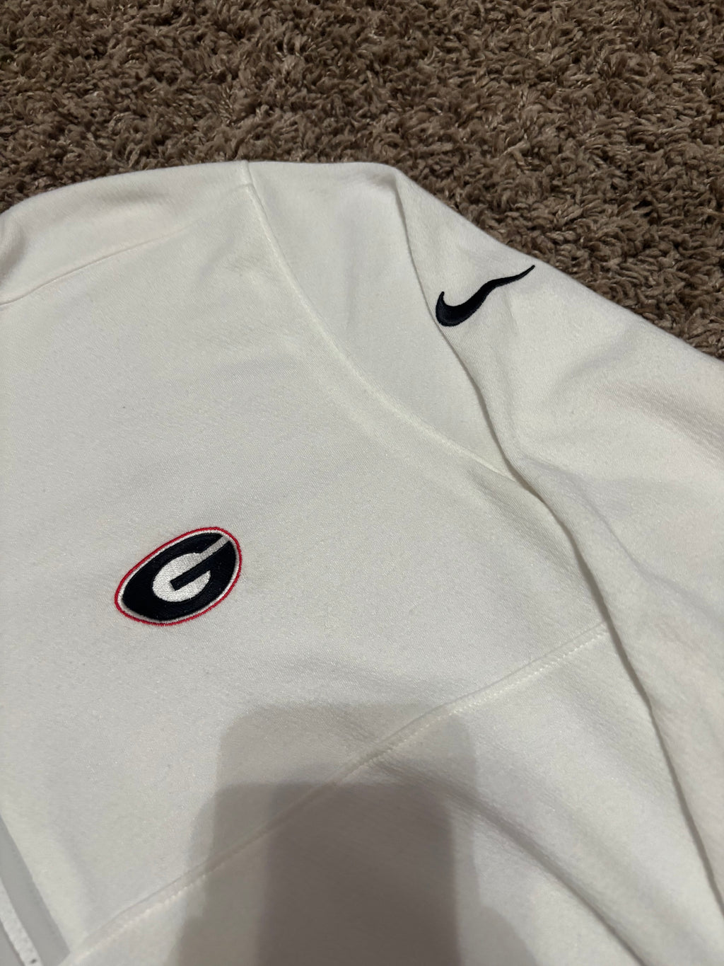 Size L - Georgia Dri-Fit Quarterzip